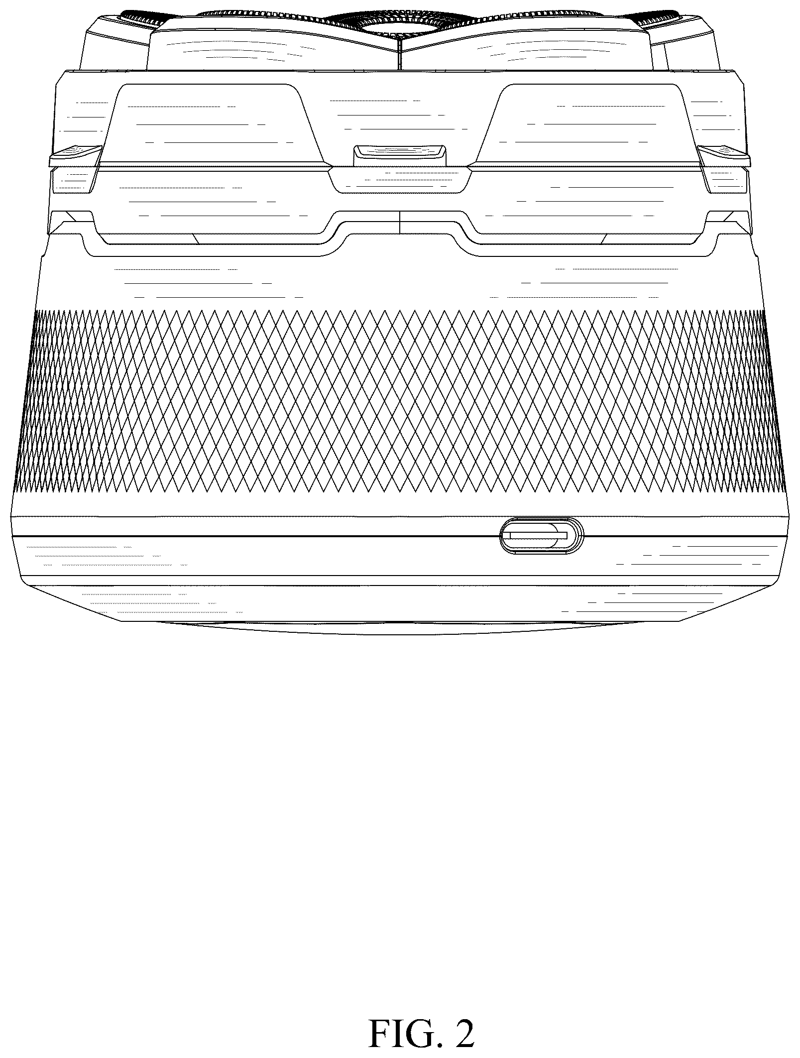 Patent USD1044128 Figure 2 – Electric shaver