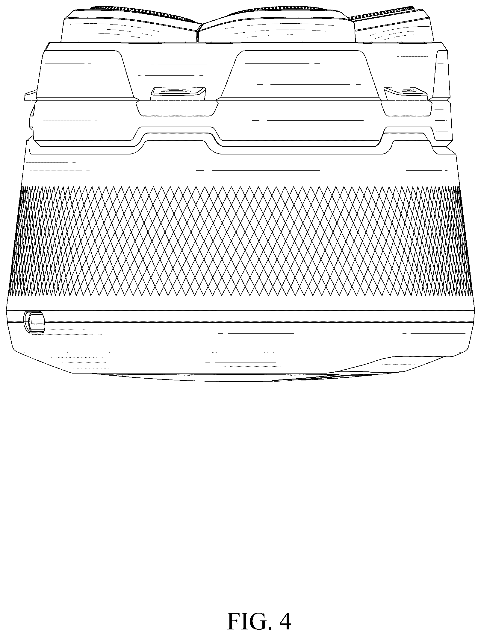 Patent USD1044128 Figure 4 – Electric shaver