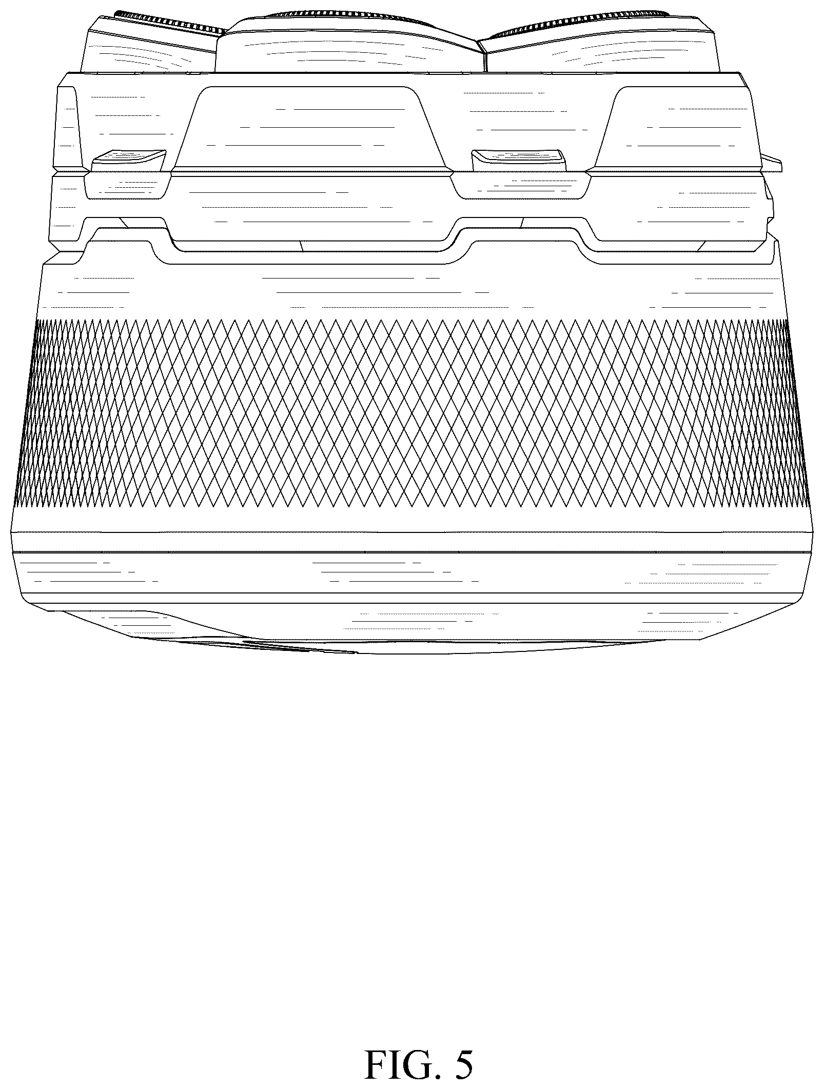 Patent USD1044128 Figure 5 – Electric shaver