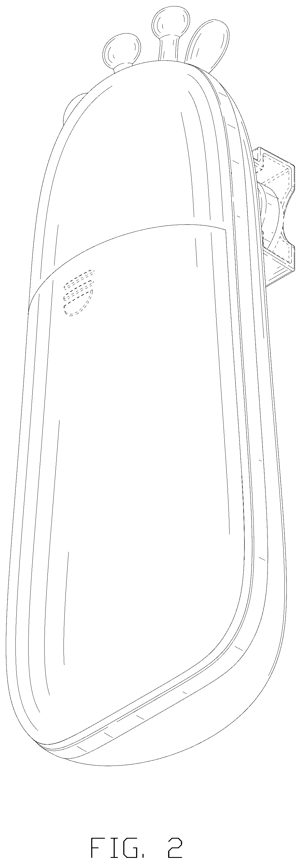 Patent USD1044130 Figure 2 – Baby nail trimmer