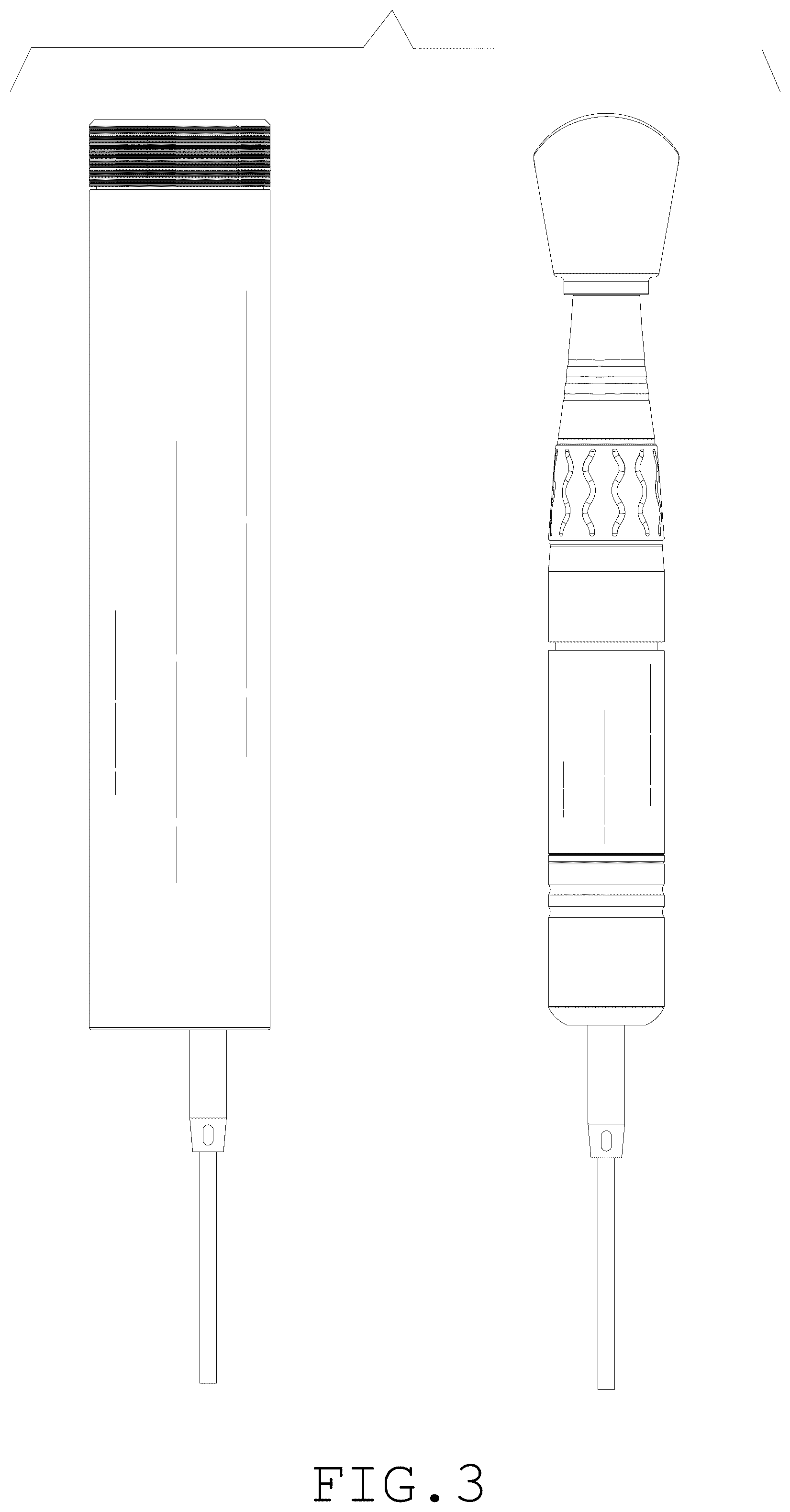Patent USD1044131 Figure 3 – Nail polishing machine