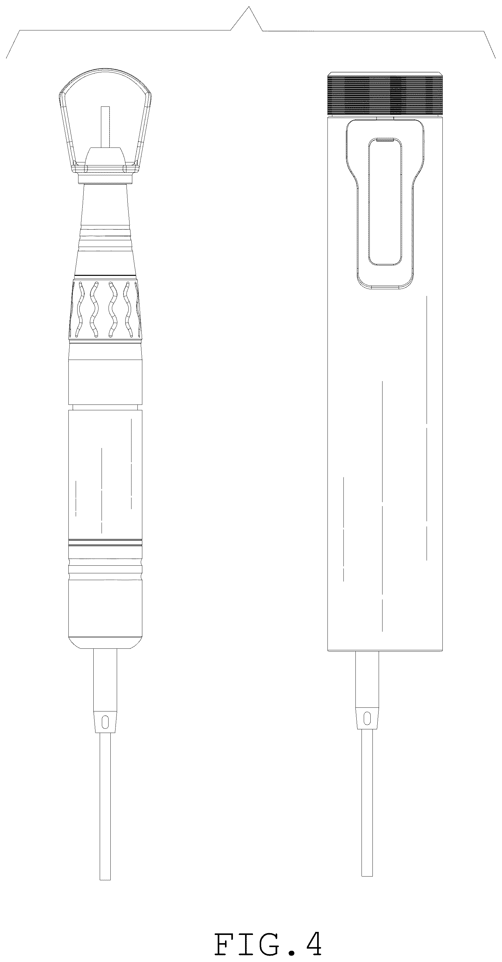 Patent USD1044131 Figure 4 – Nail polishing machine