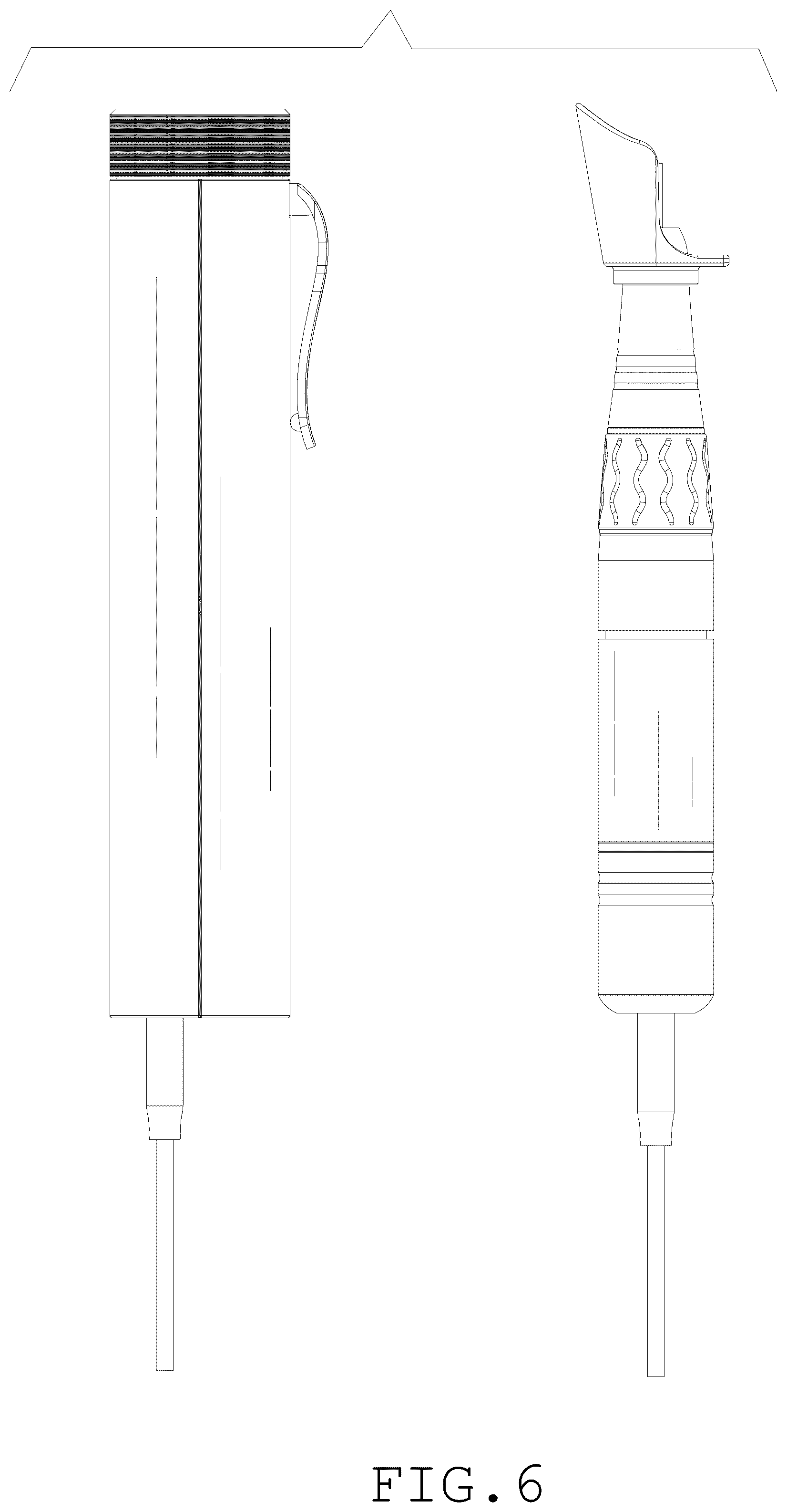 Patent USD1044131 Figure 6 – Nail polishing machine