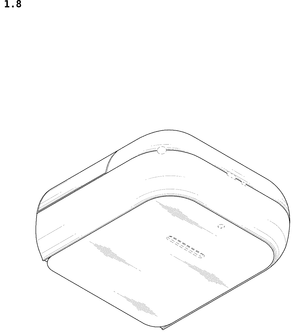 Patent USD1044132 Figure 8 – Nail dryer