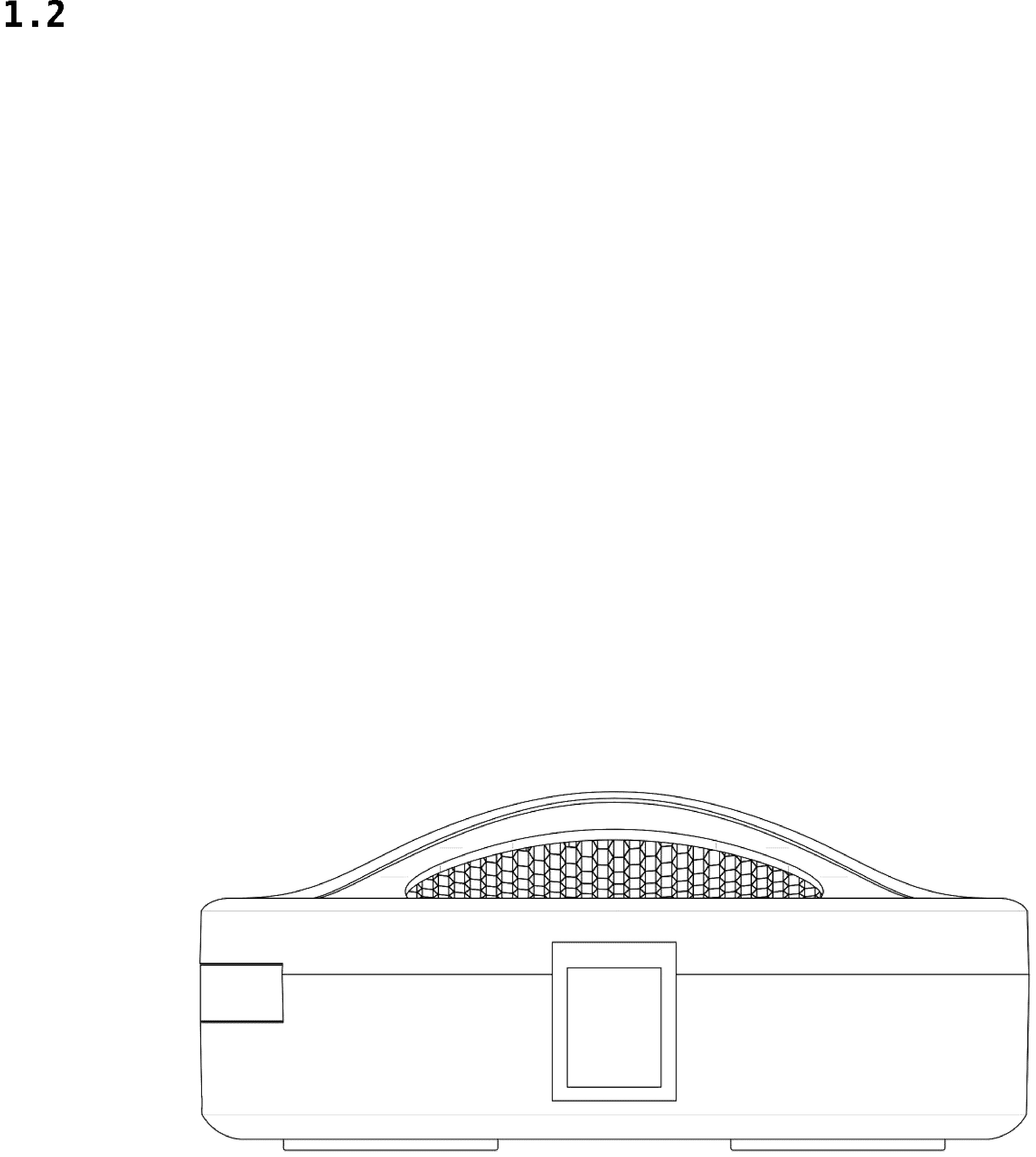 Patent USD1044133 Figure 2 – Nail vacuum cleaner for manicure