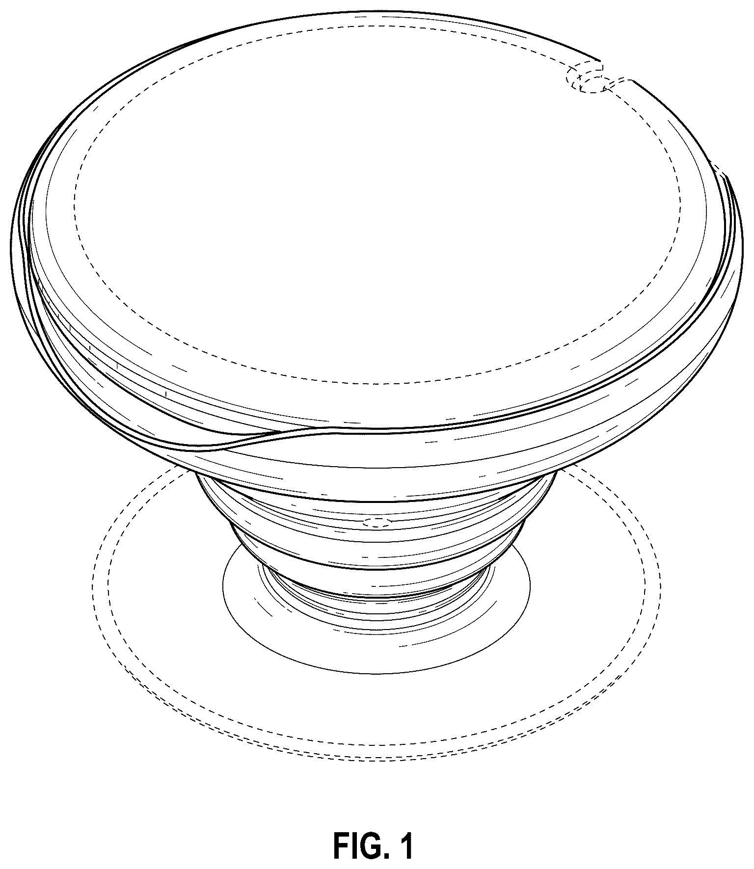 Patent USD1044134 Figure 1 – Container for cosmetics