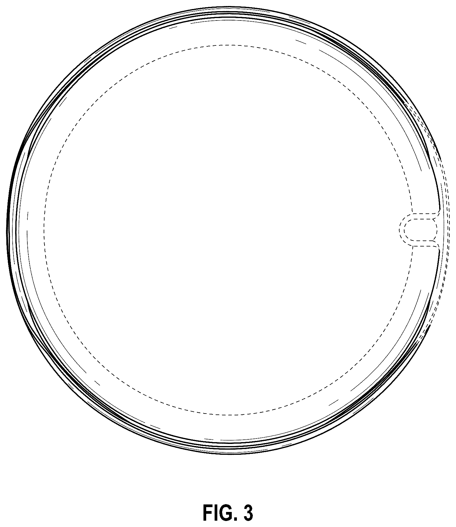 Patent USD1044134 Figure 3 – Container for cosmetics