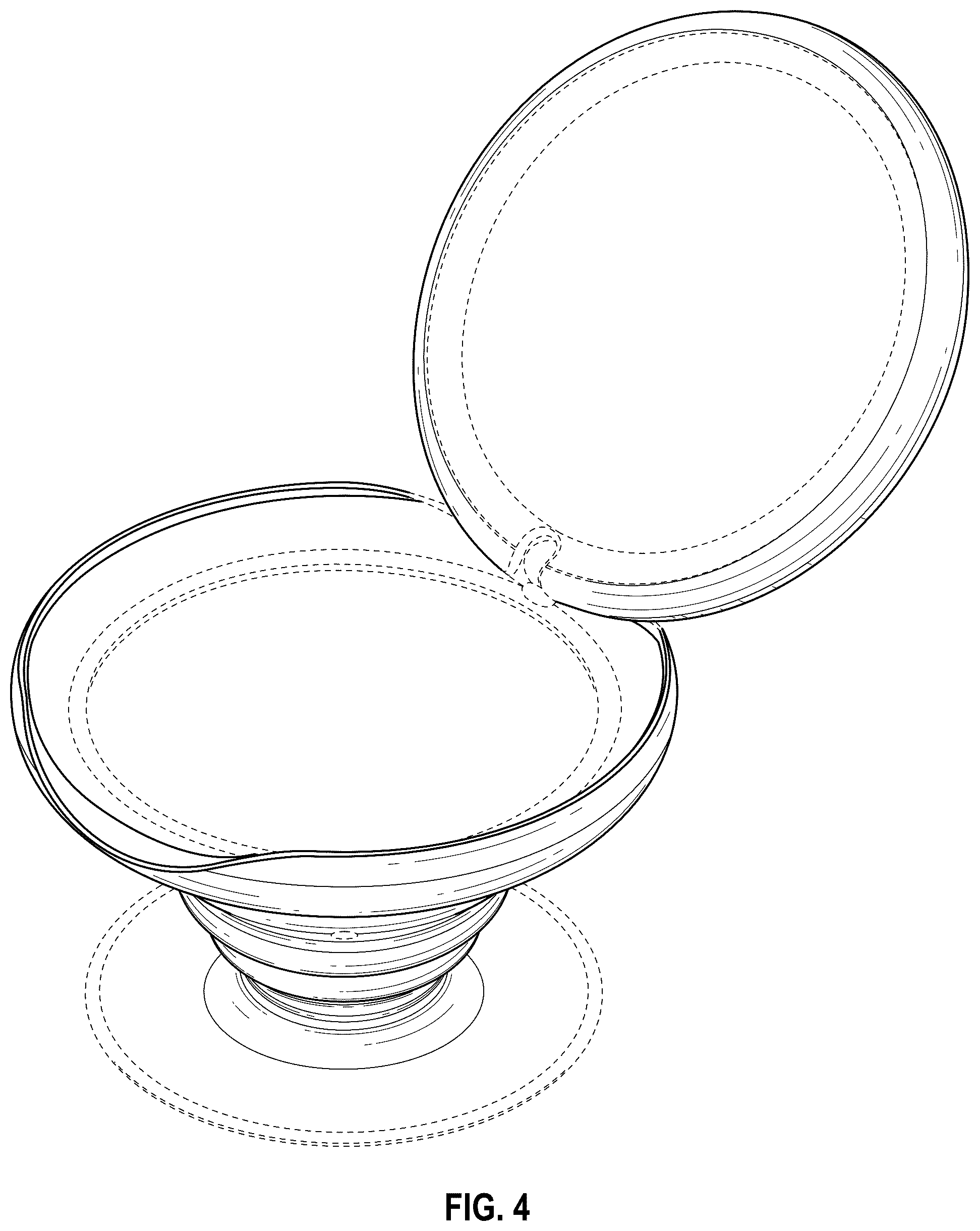 Patent USD1044134 Figure 4 – Container for cosmetics