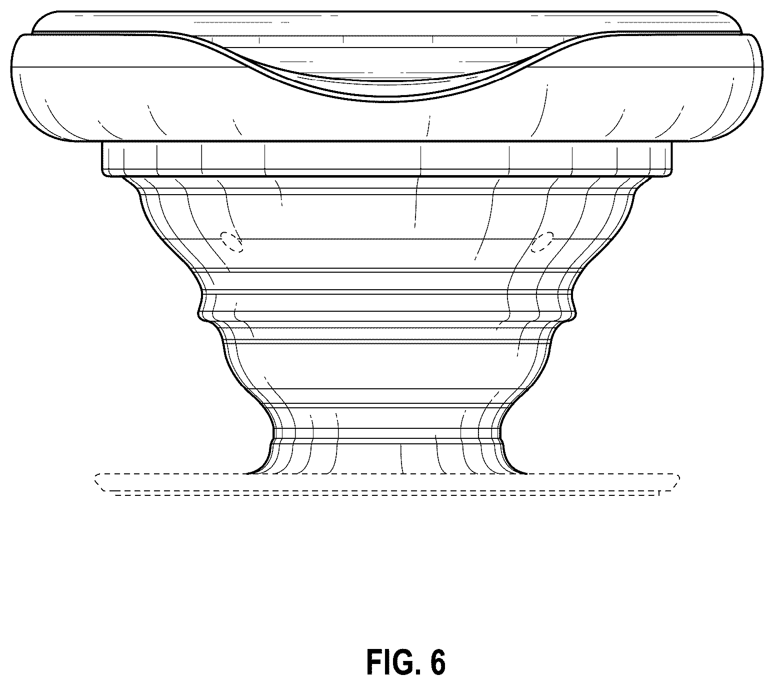 Patent USD1044134 Figure 6 – Container for cosmetics