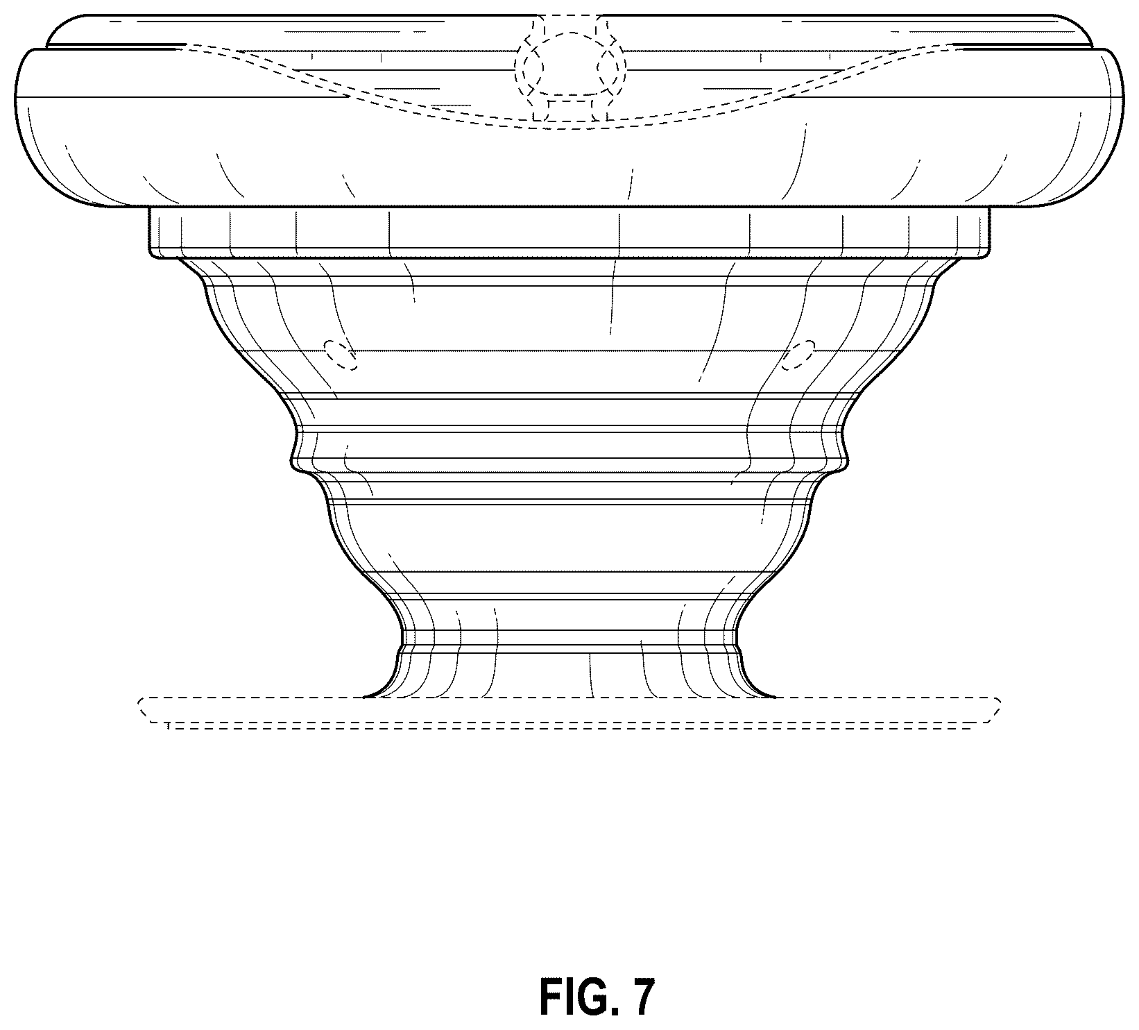 Patent USD1044134 Figure 7 – Container for cosmetics