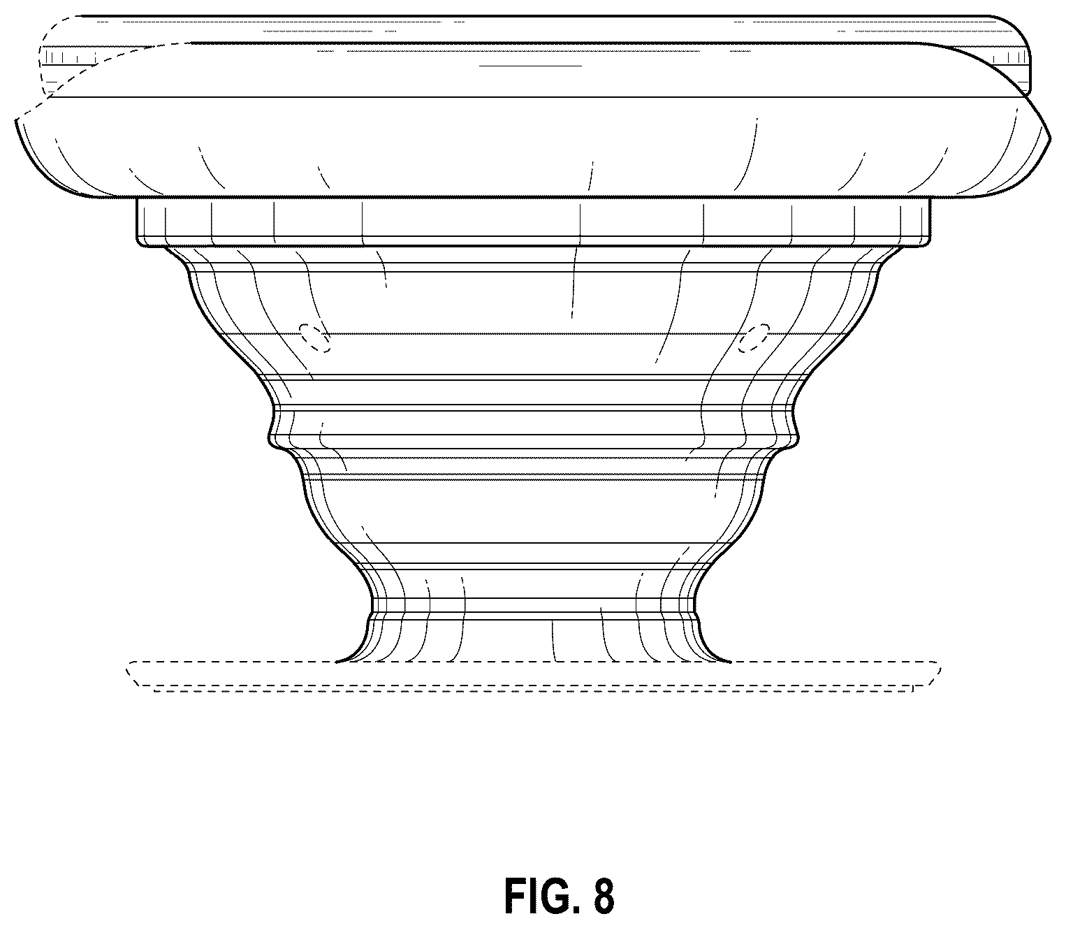 Patent USD1044134 Figure 8 – Container for cosmetics