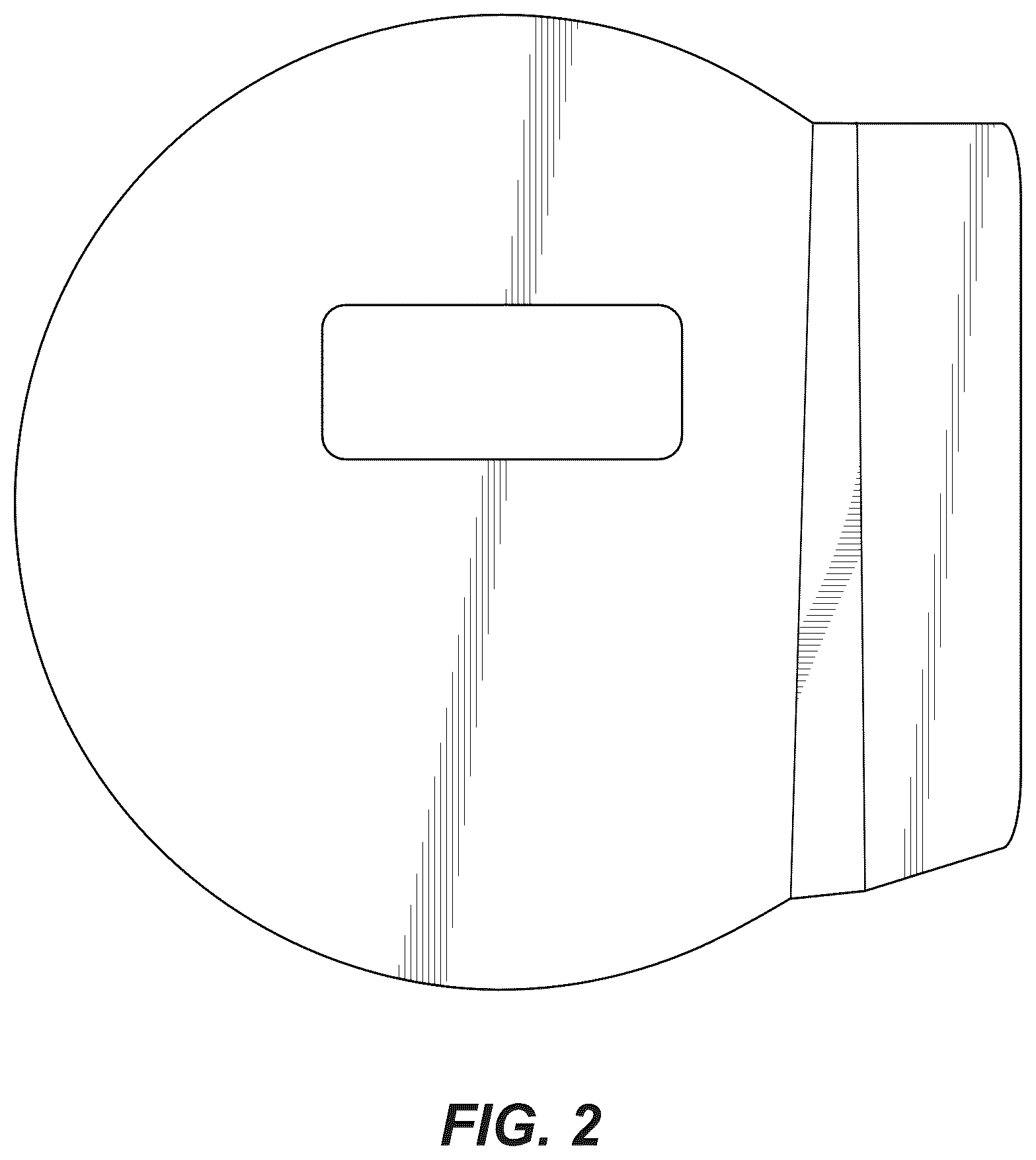 Patent USD1044139 Figure 2 – Welding face shield with side panel
