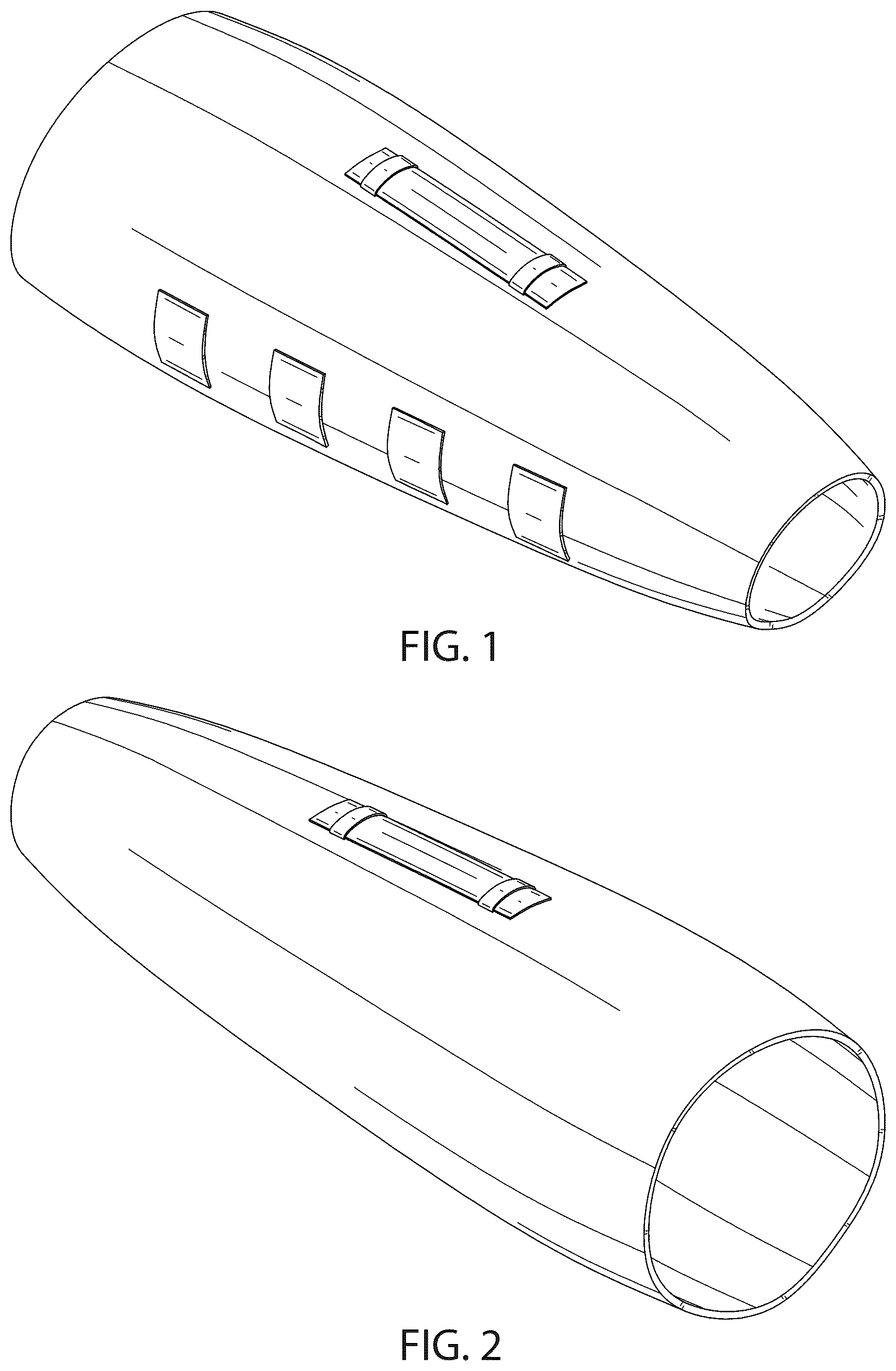 Patent USD1044140 Figure 1 – Arm guard