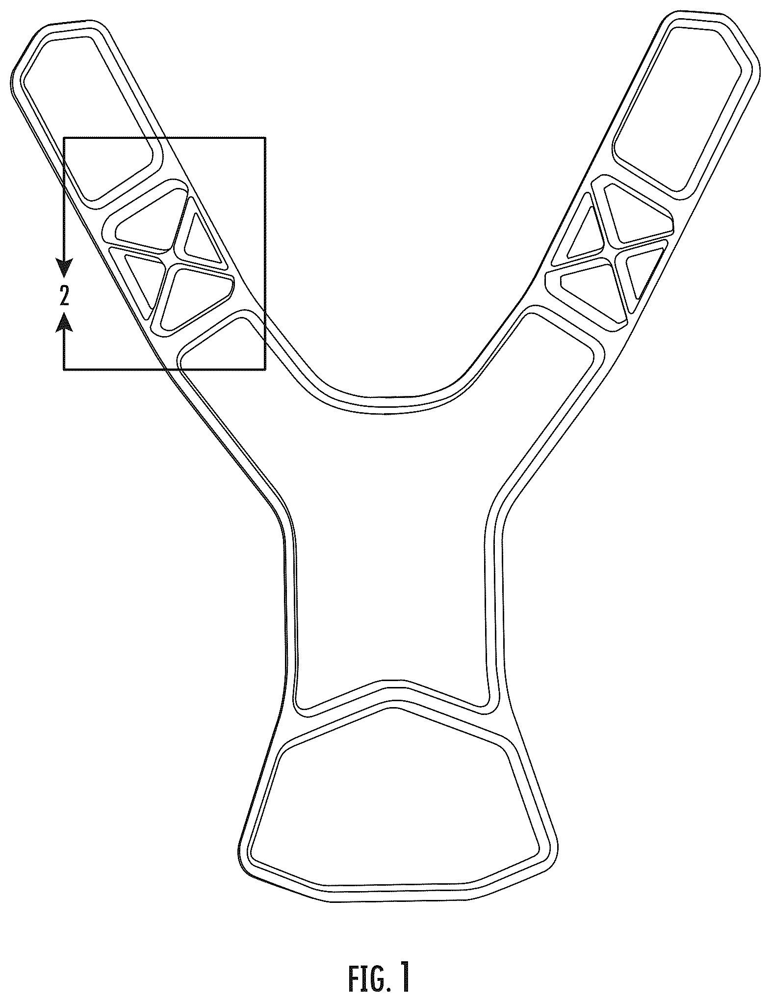 Patent USD1044141 — Foldable padding — Figure 1