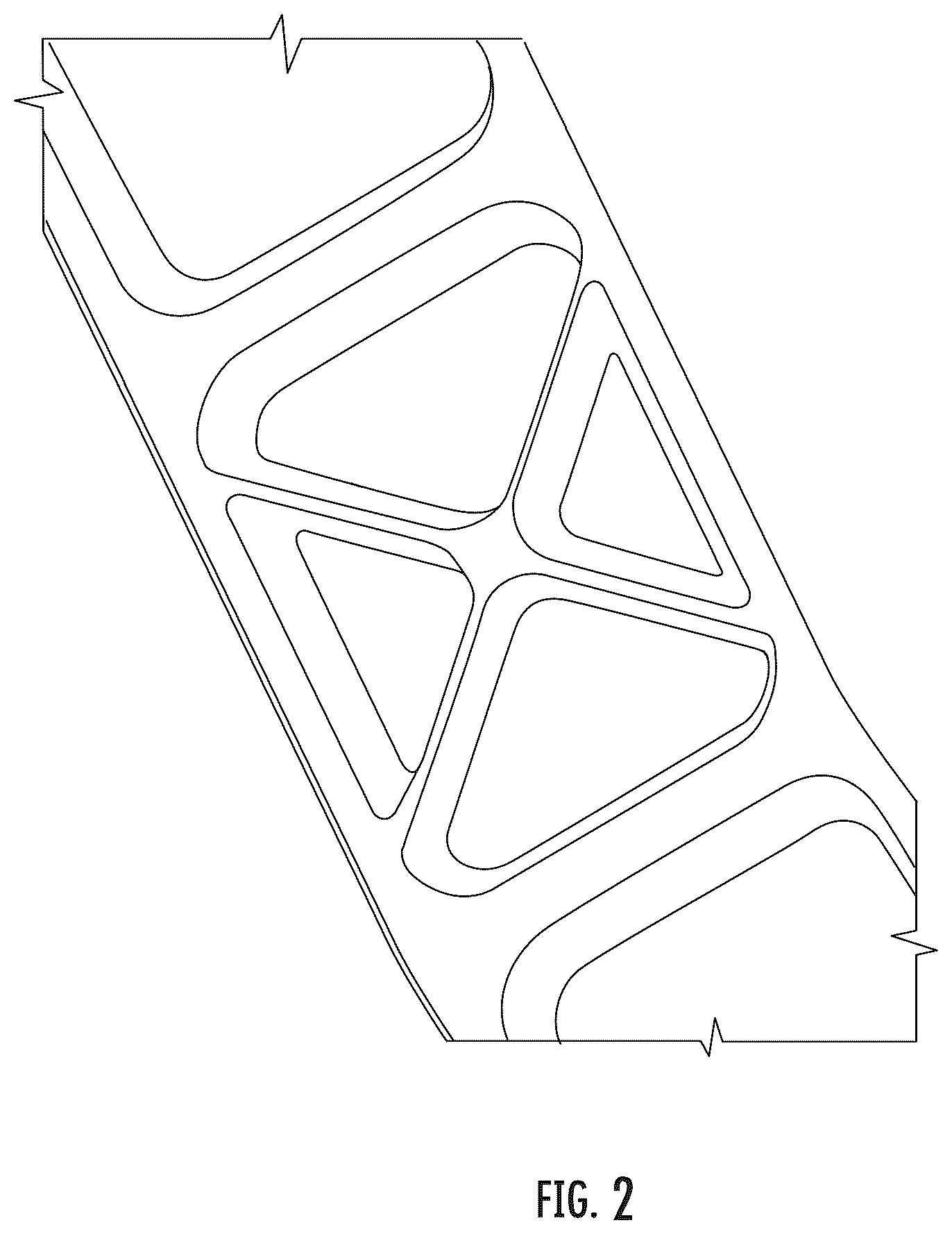 Patent USD1044141 Figure 2 – Foldable padding