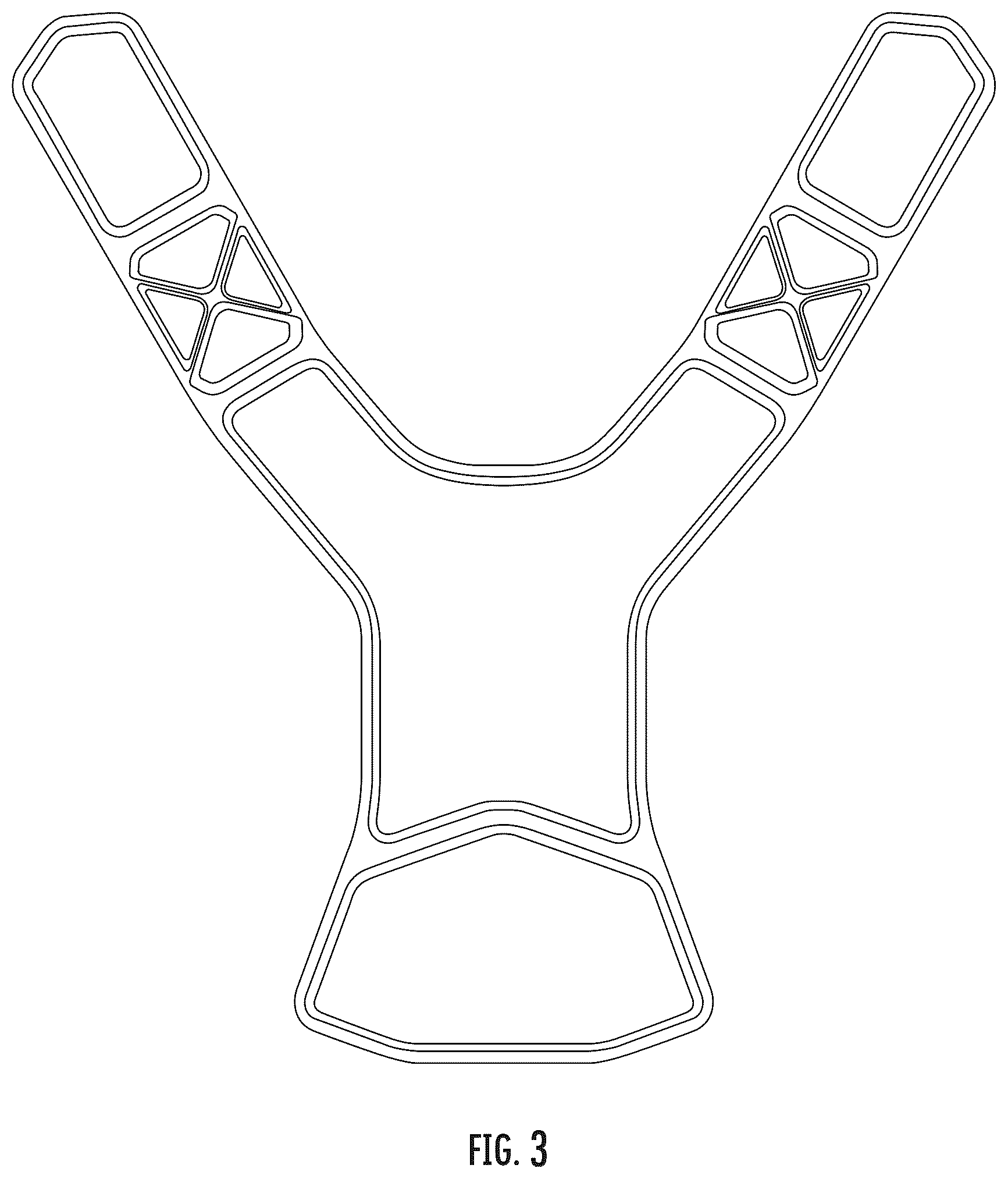Patent USD1044141 Figure 3 – Foldable padding