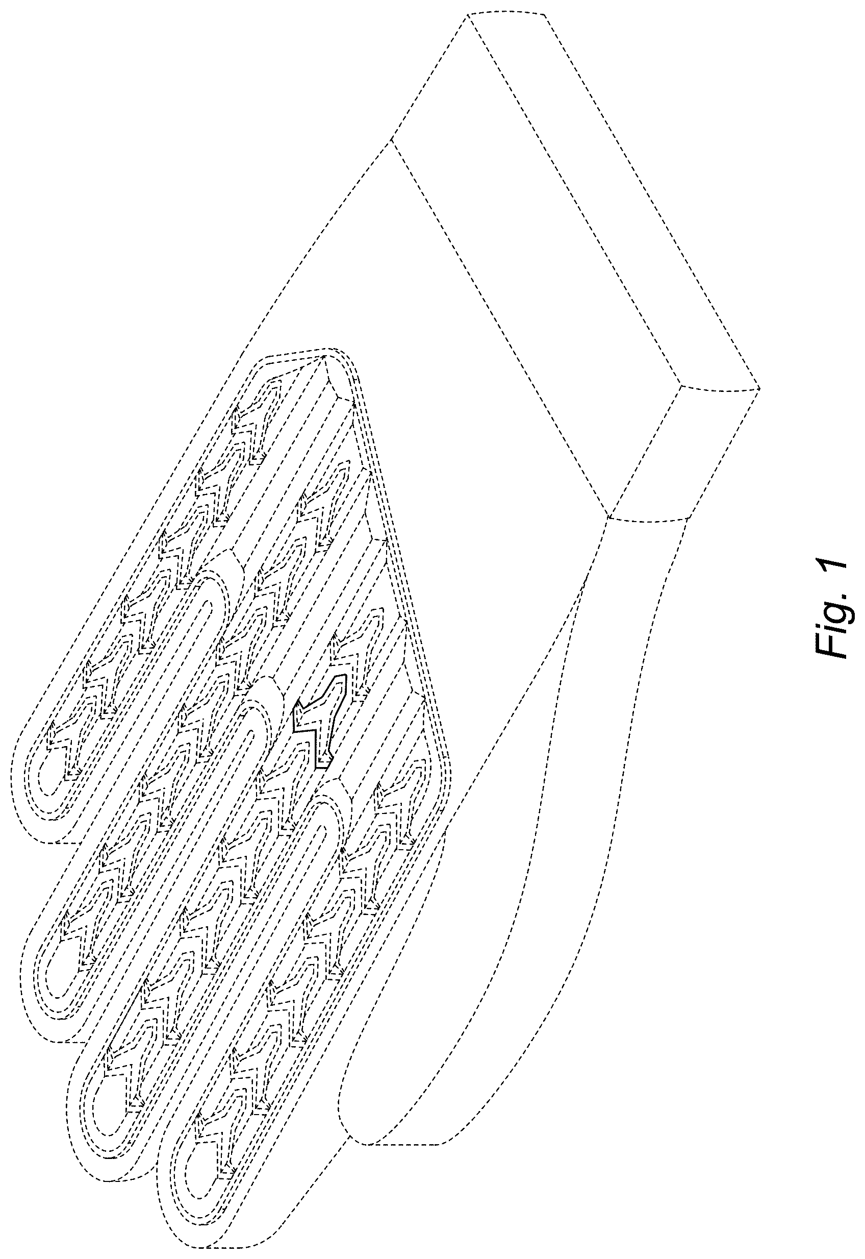 Patent USD1044142 Figure 1 – Glove