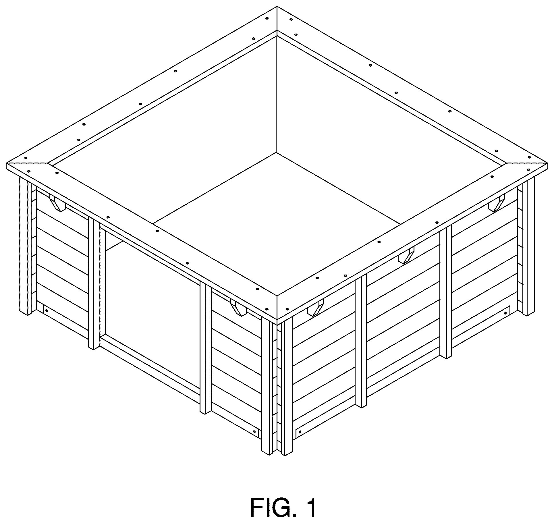 Patent USD1044144 — Garden aquarium — Figure 1