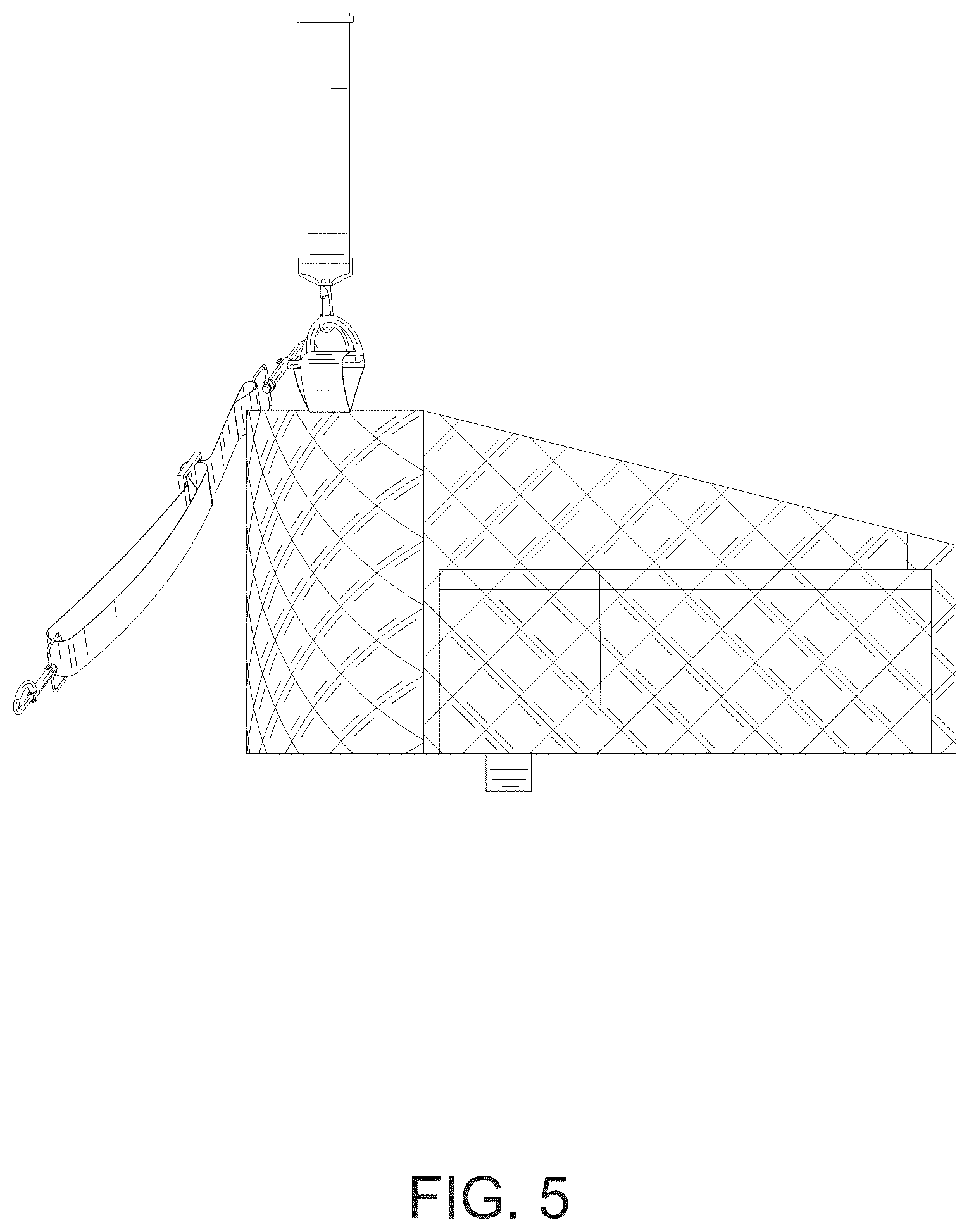 Patent USD1044145 Figure 5 – Dog seat