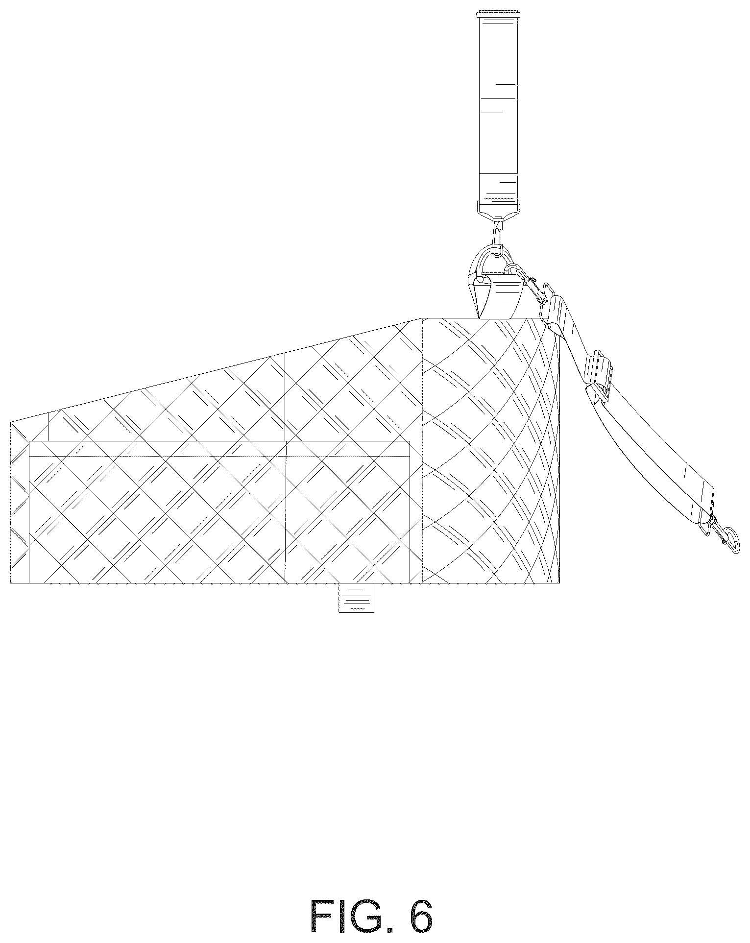 Patent USD1044145 Figure 6 – Dog seat