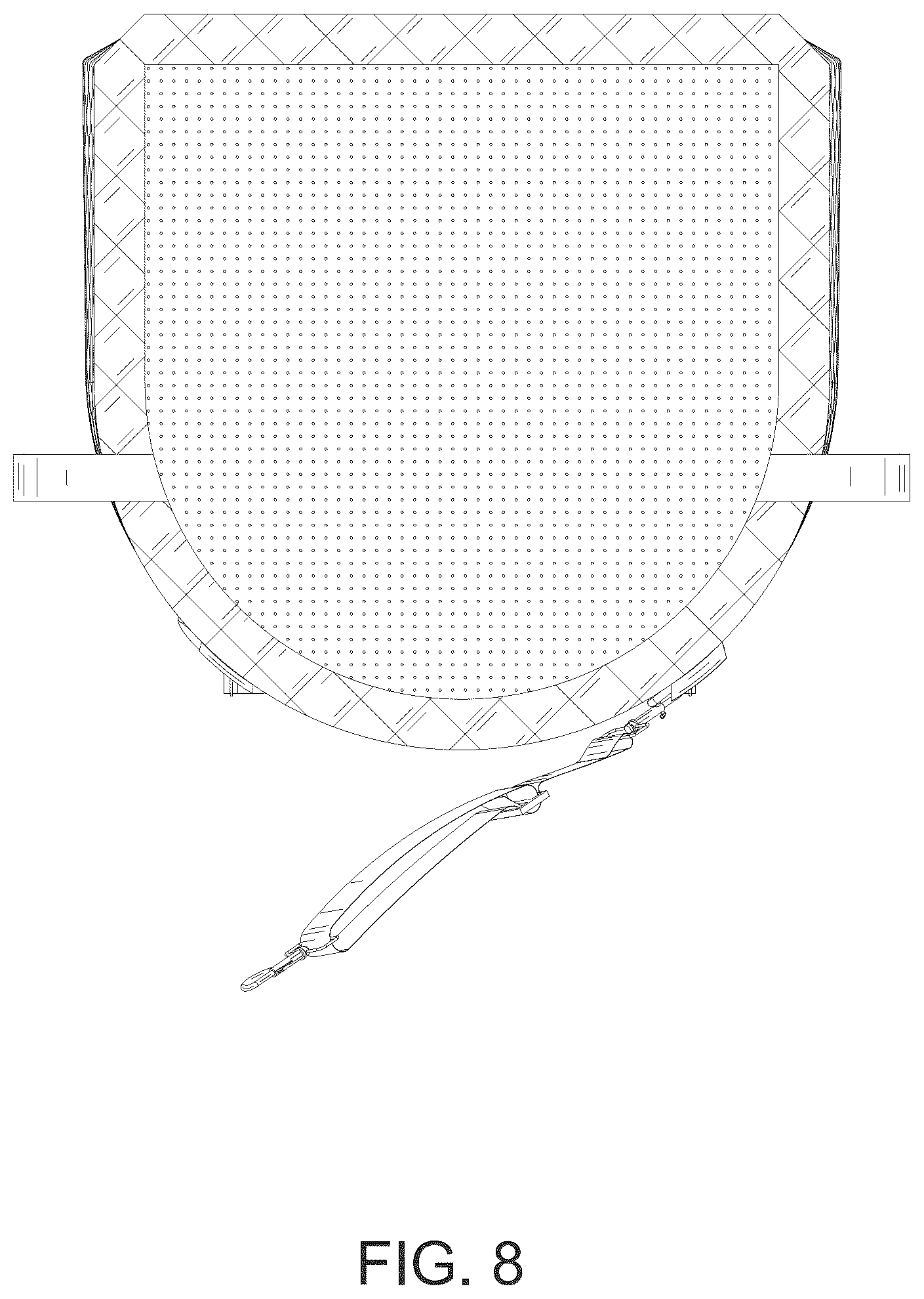 Patent USD1044145 Figure 8 – Dog seat