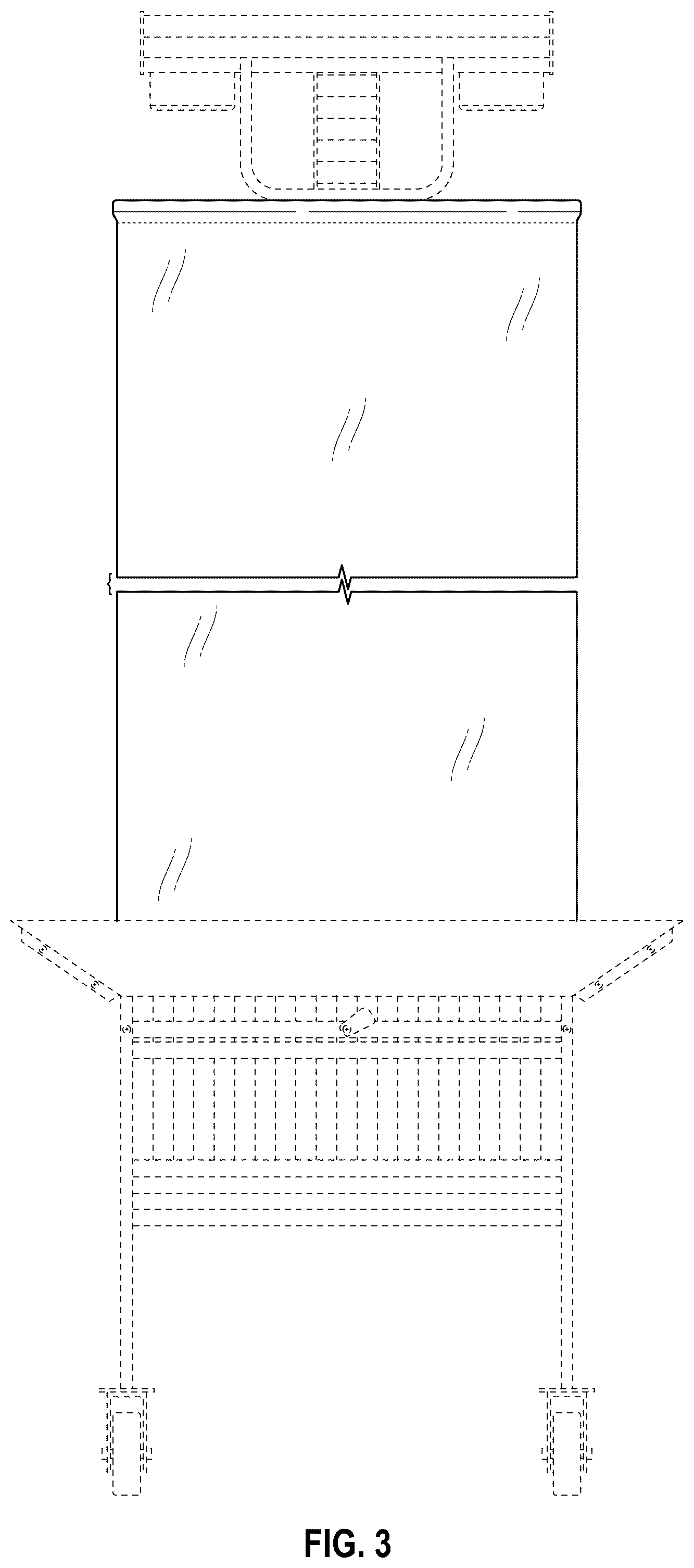 Patent USD1044146 Figure 3 – Bird cage cover