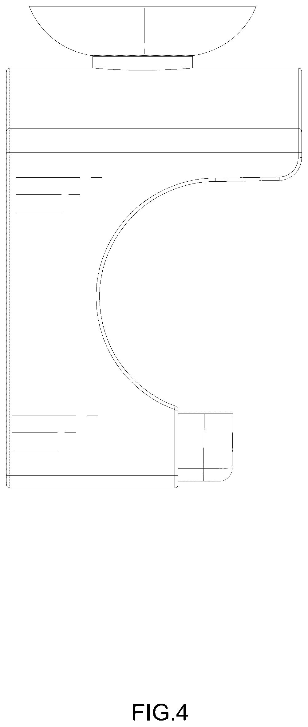 Patent USD1044147 Figure 4 – Bird feeder