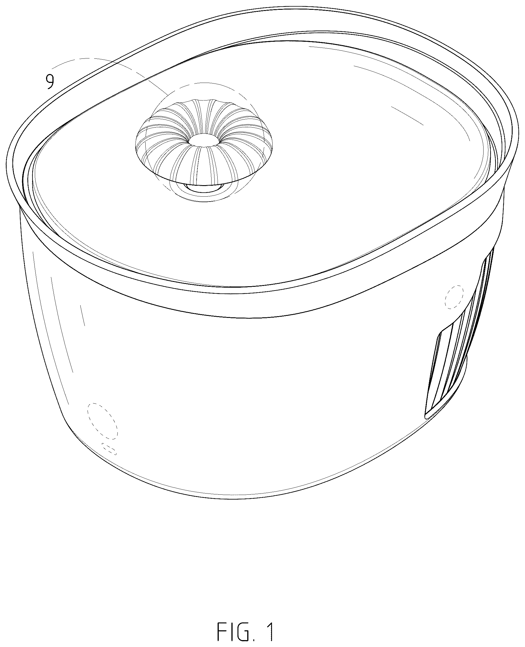 Patent USD1044151 Figure 1 – Pet water fountain