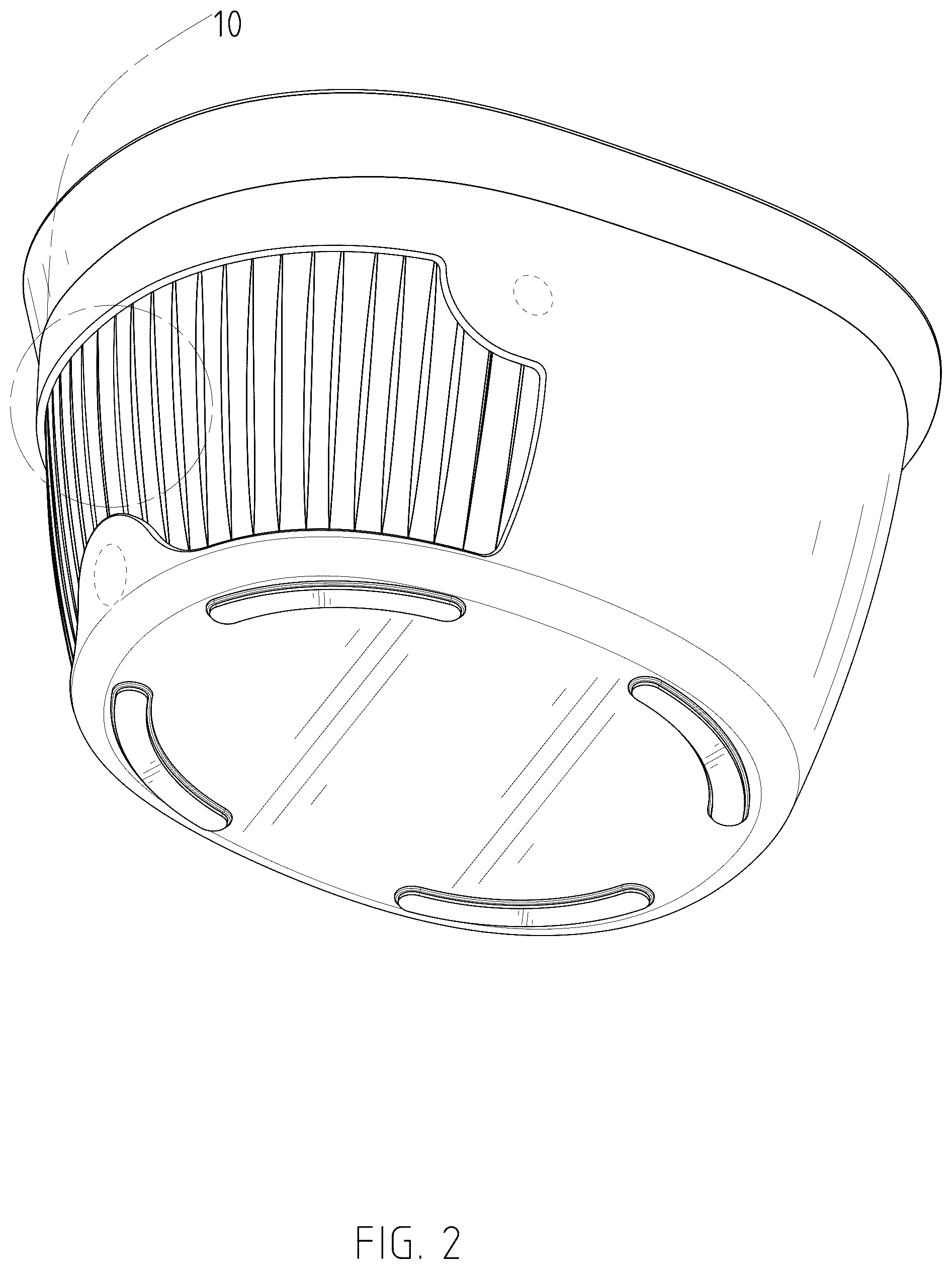 Patent USD1044151 Figure 2 – Pet water fountain