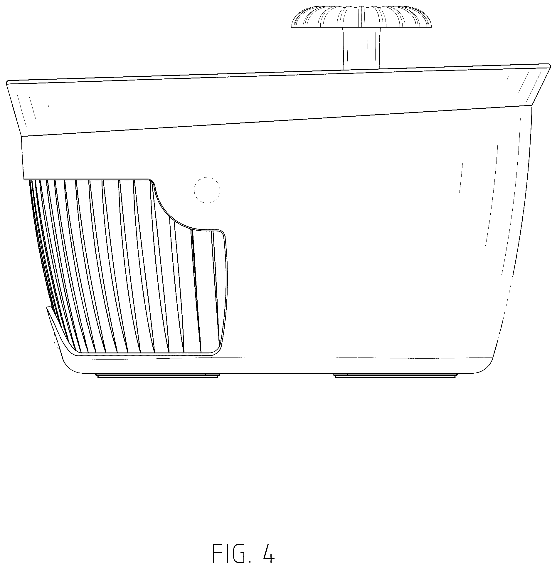 Patent USD1044151 Figure 4 – Pet water fountain