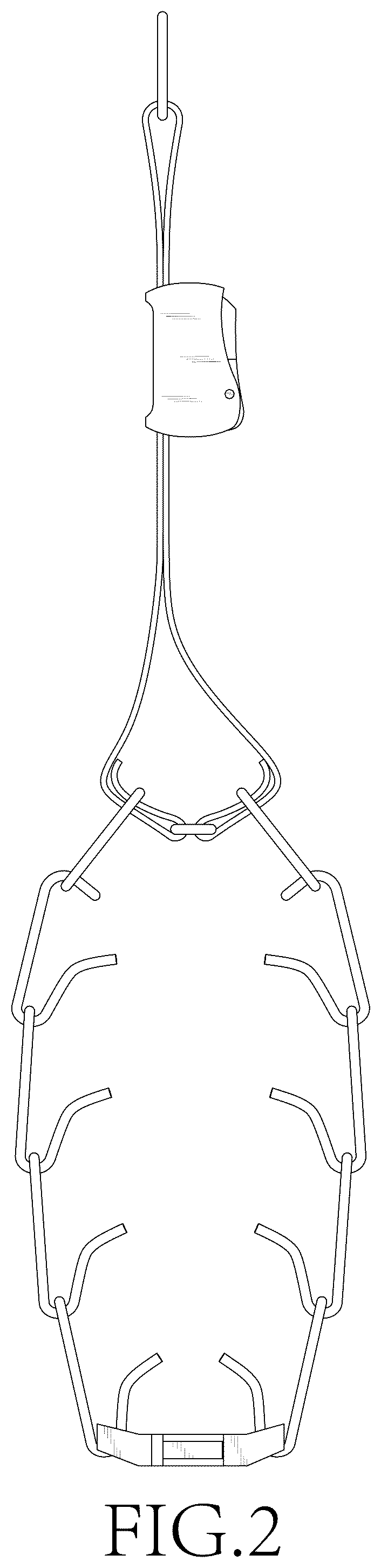 Patent USD1044155 Figure 2 – Prong collar