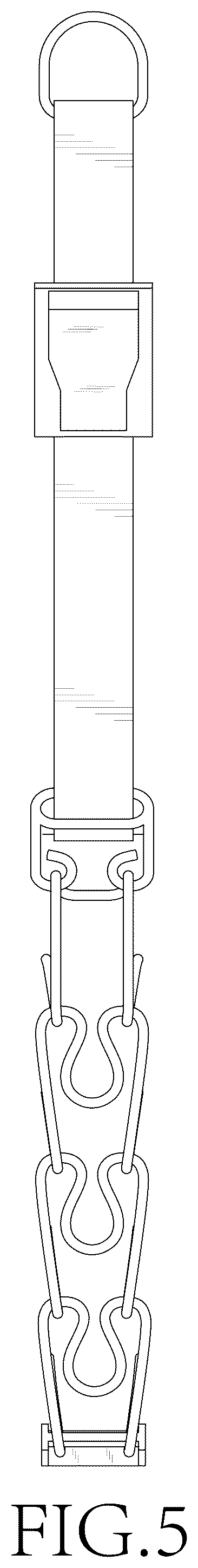 Patent USD1044155 Figure 5 – Prong collar
