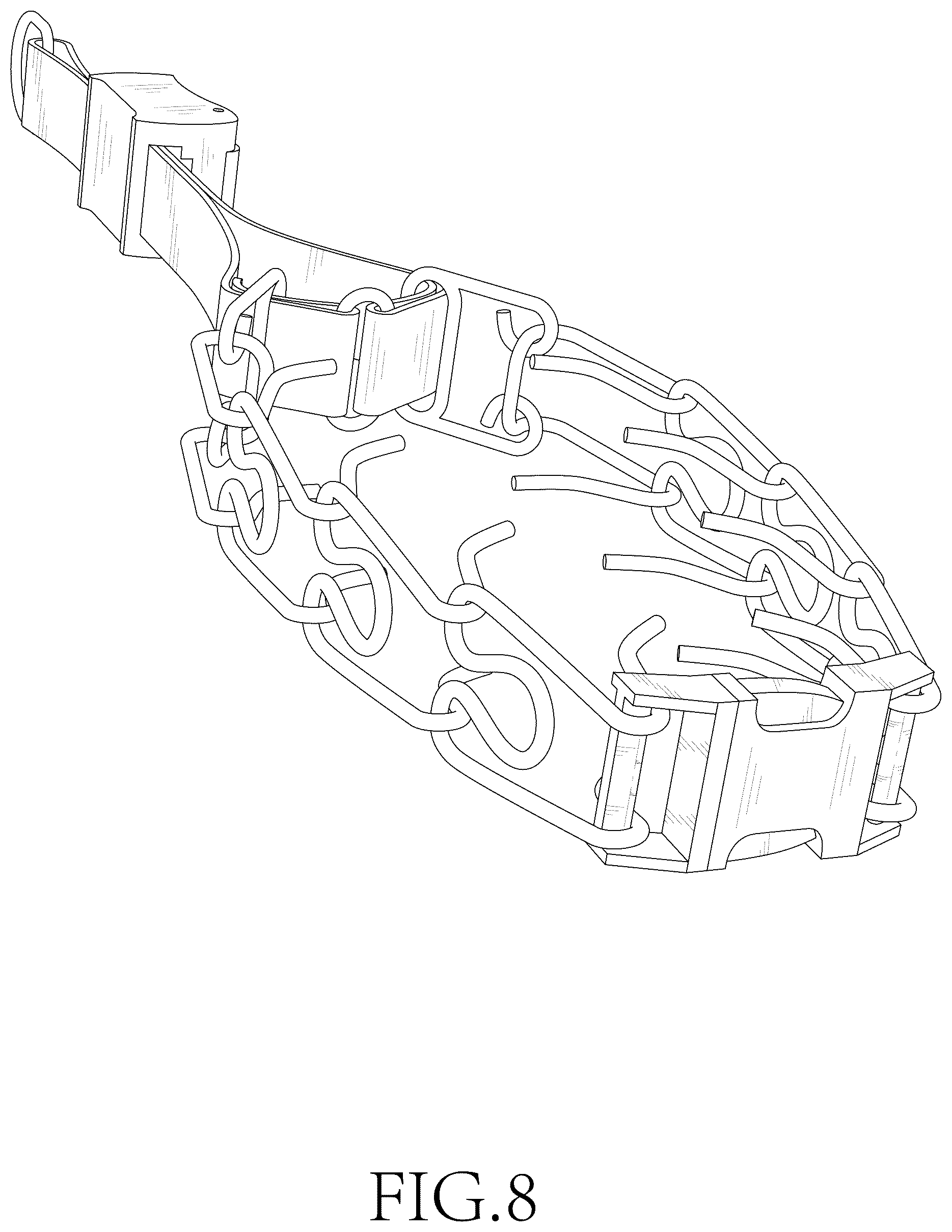 Patent USD1044155 Figure 8 – Prong collar
