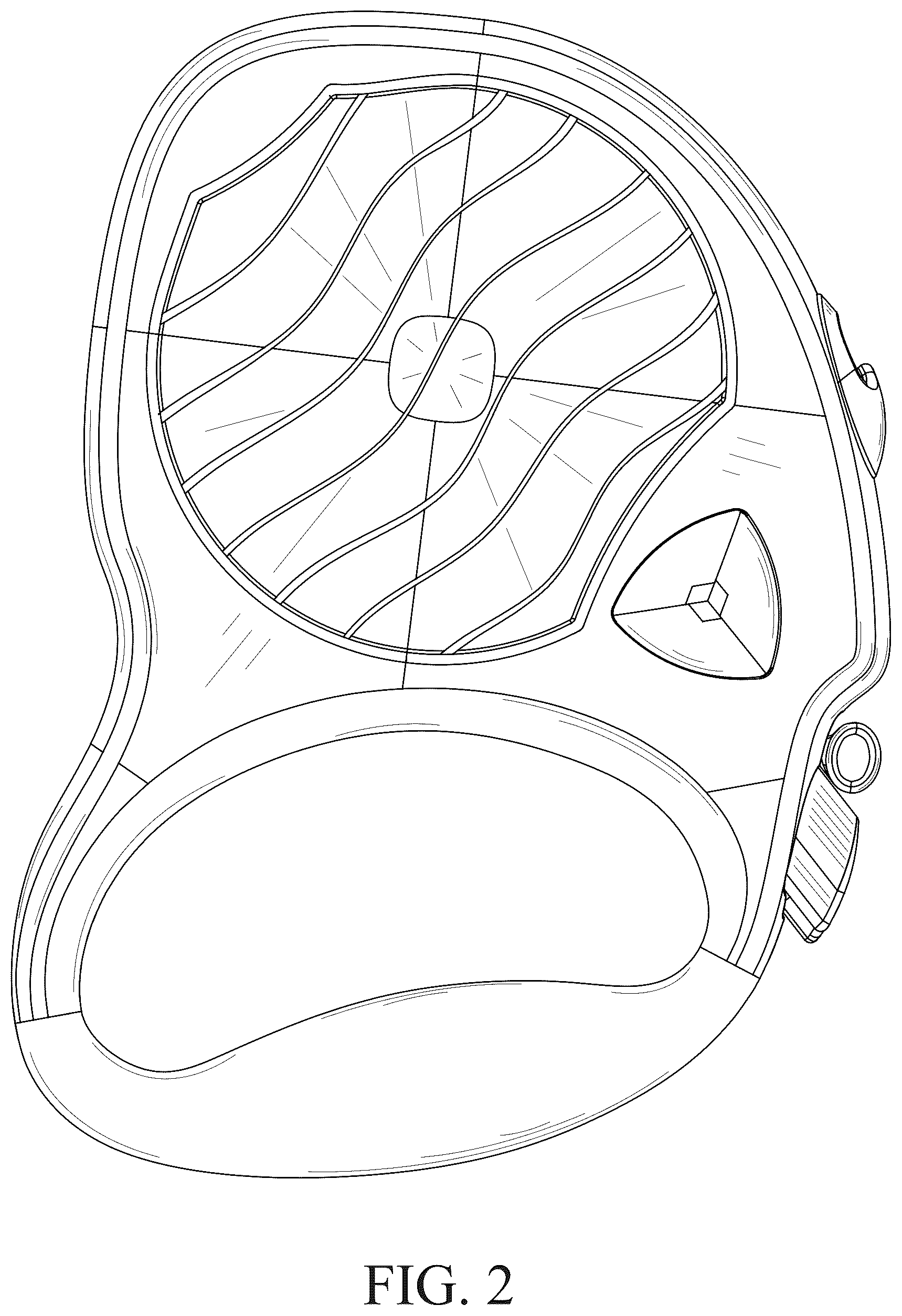 Patent USD1044156 Figure 2 – Retractable pet leash