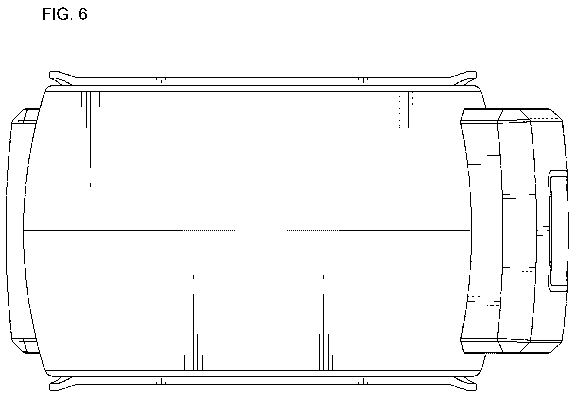 Patent USD1044157 Figure 6 – Pet dryer