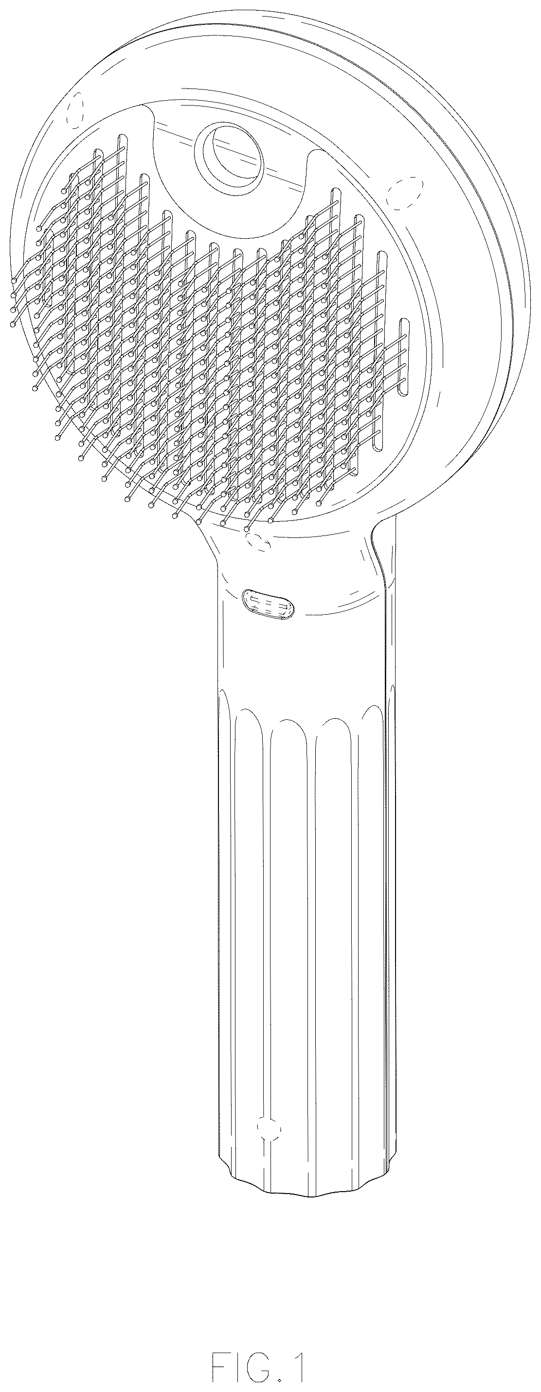 Patent USD1044158 Figure 1 – Brush for animals