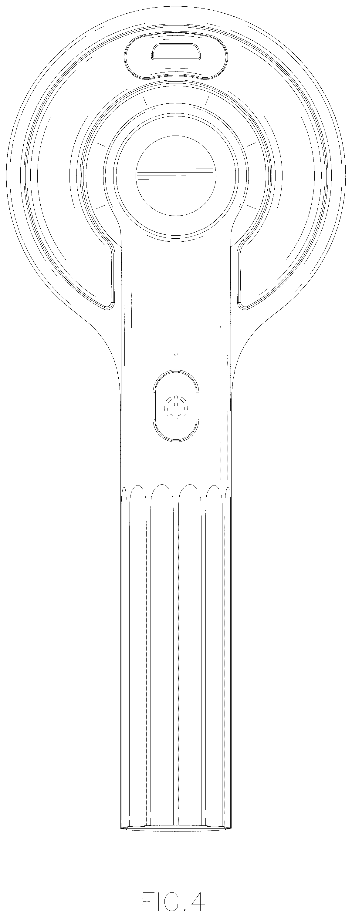 Patent USD1044158 Figure 4 – Brush for animals