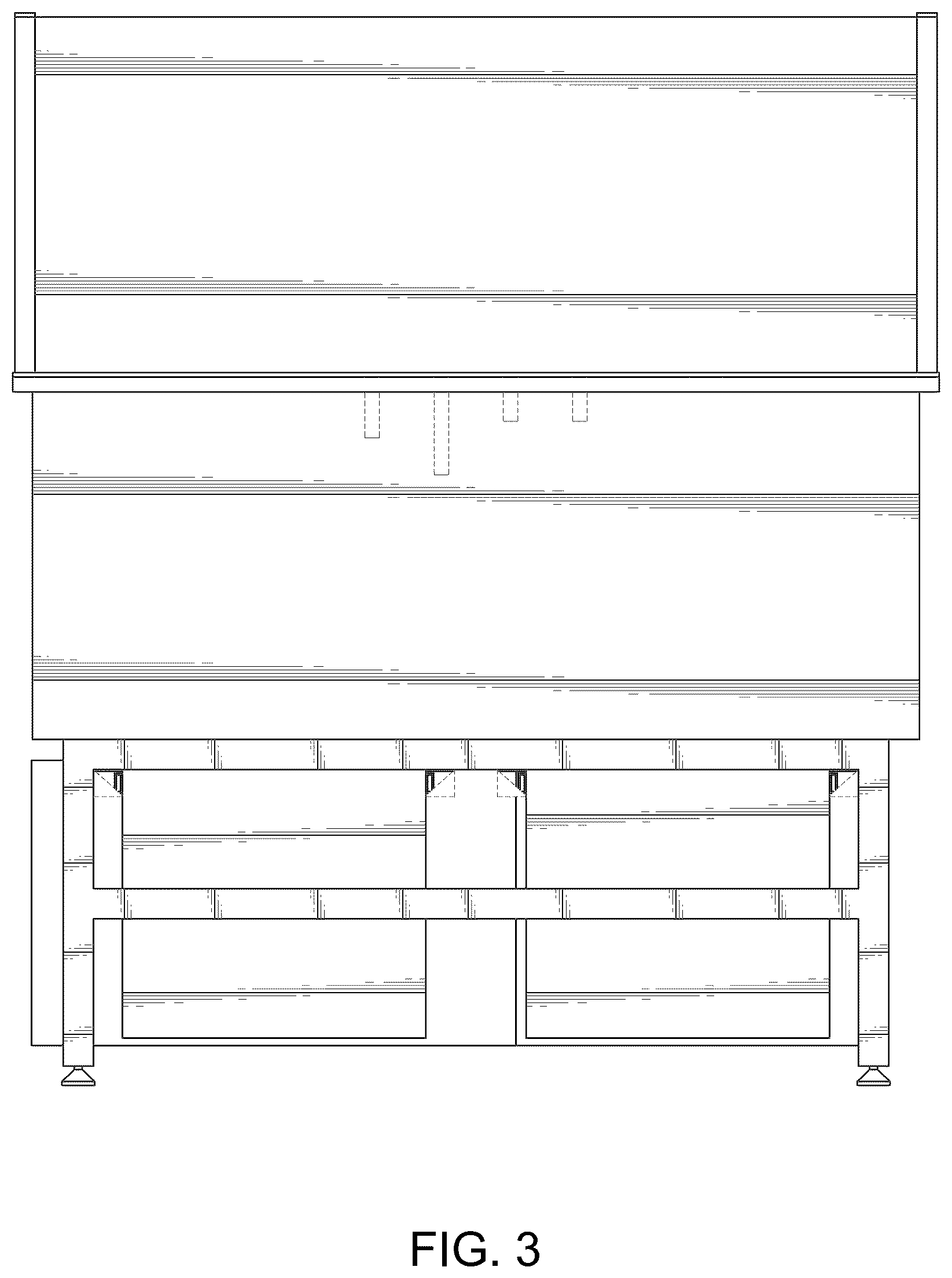 Patent USD1044159 Figure 3 – Pet grooming station