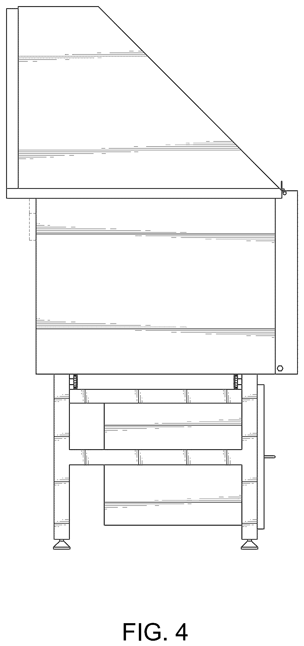 Patent USD1044159 Figure 4 – Pet grooming station