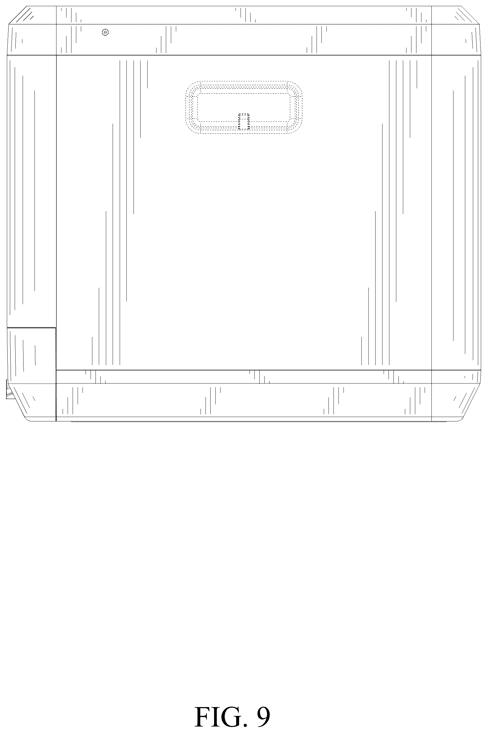 Patent USD1044168 Figure 9 – Cat litter box