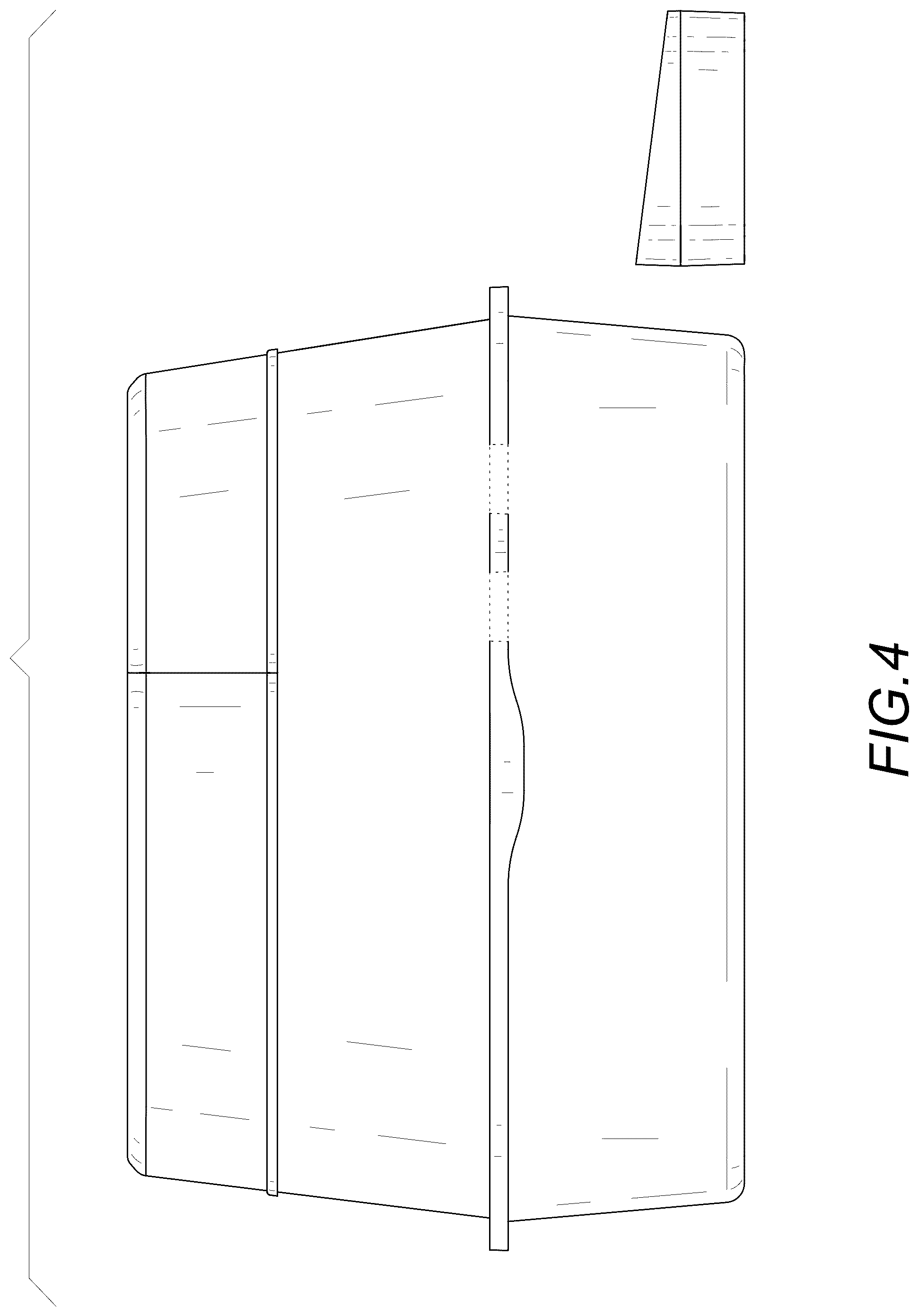 Patent USD1044169 Figure 4 – Cat litter box