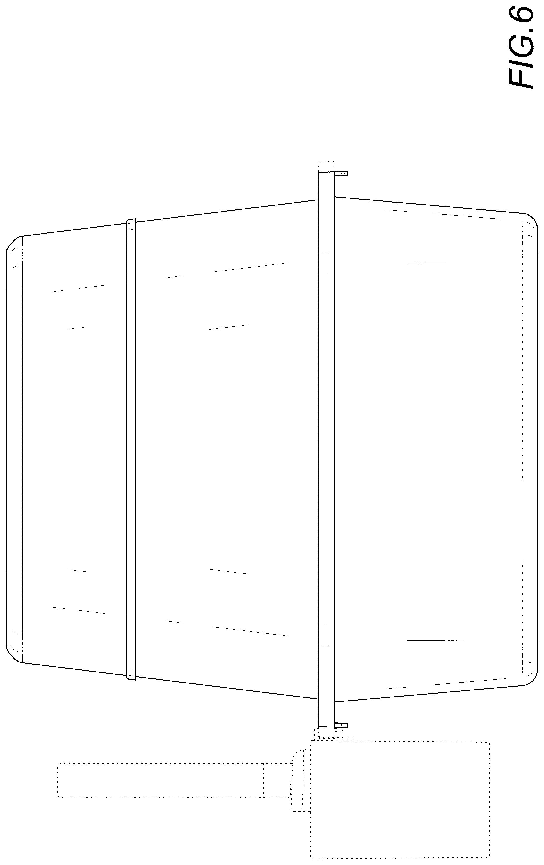 Patent USD1044169 Figure 6 – Cat litter box