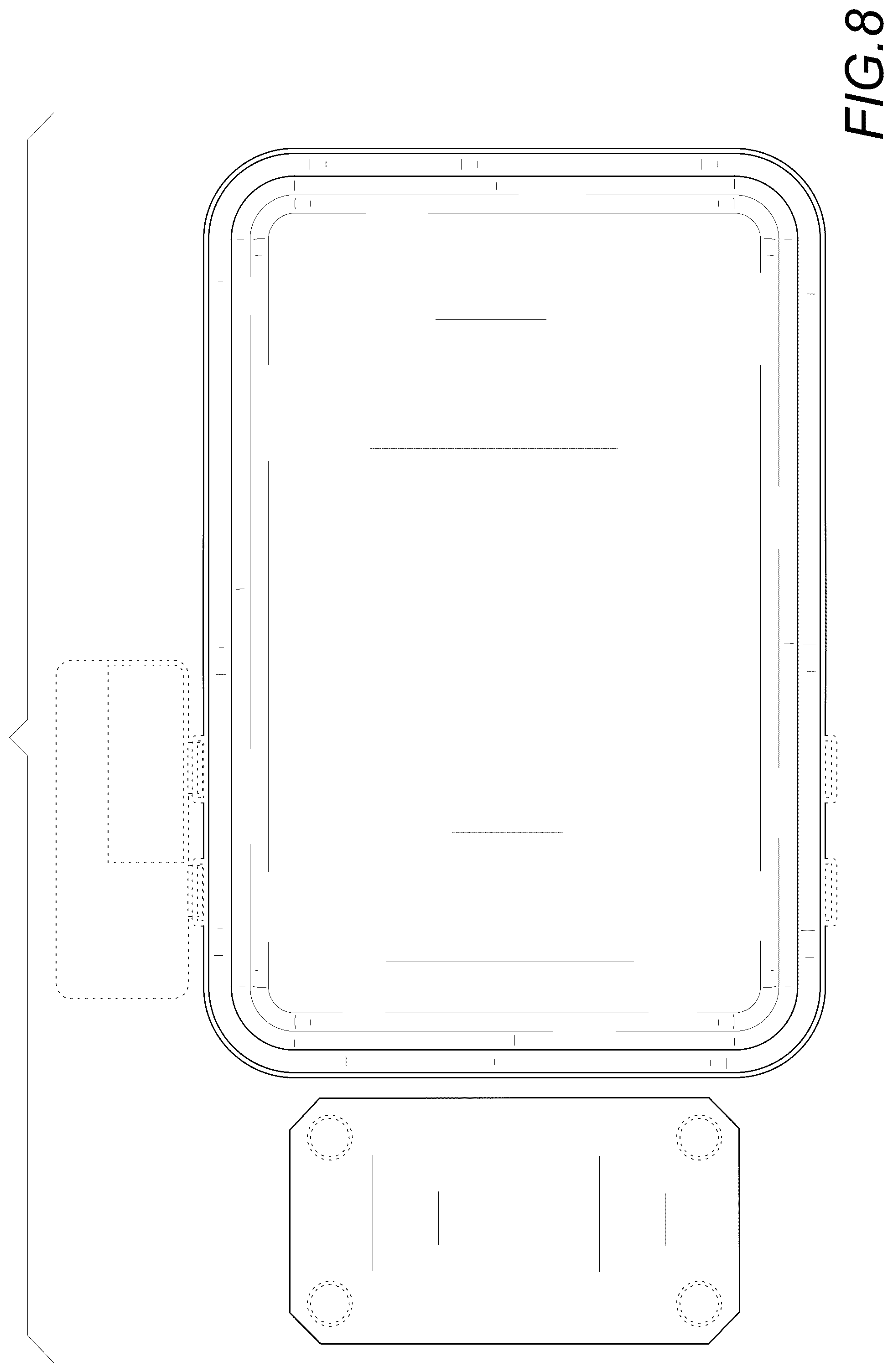 Patent USD1044169 Figure 8 – Cat litter box