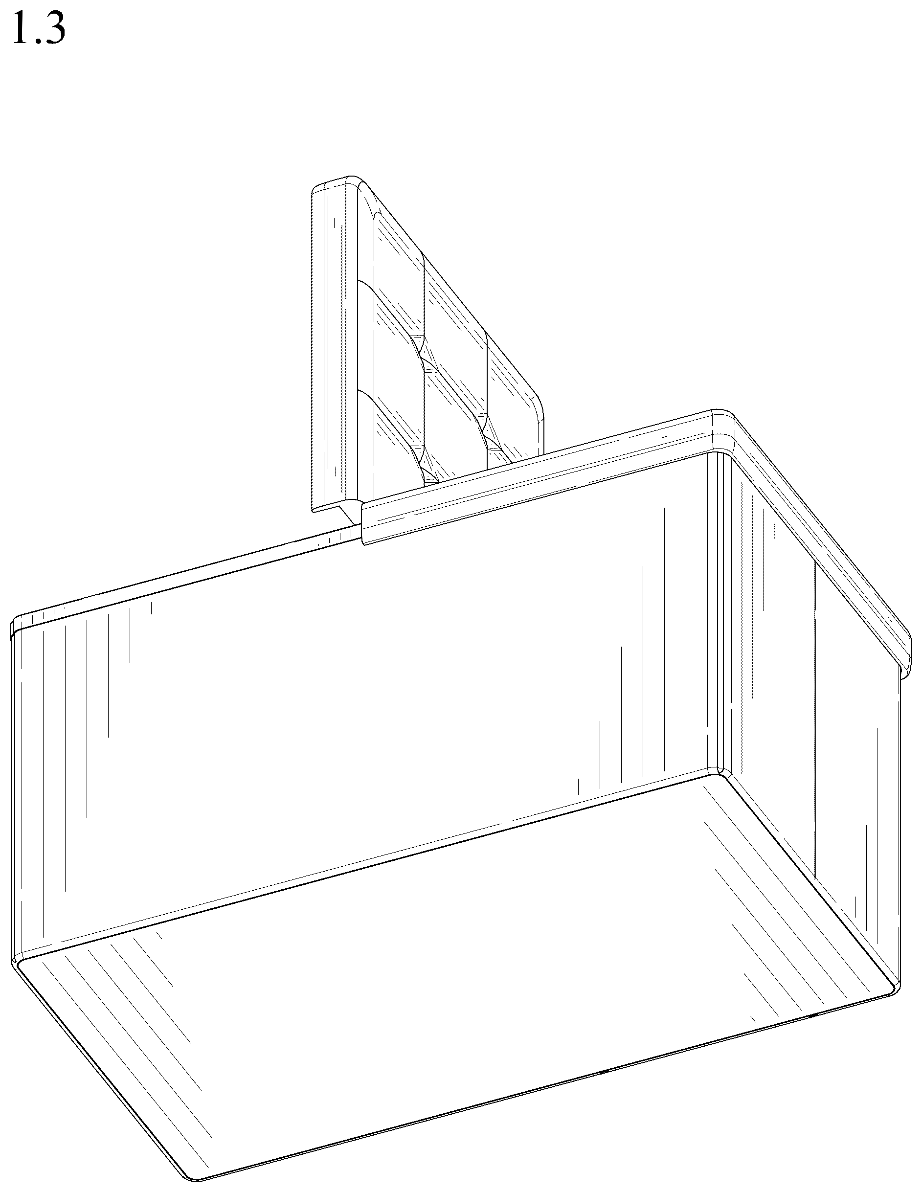 Patent USD1044170 Figure 3 – Cat litter box enclosure ottoman