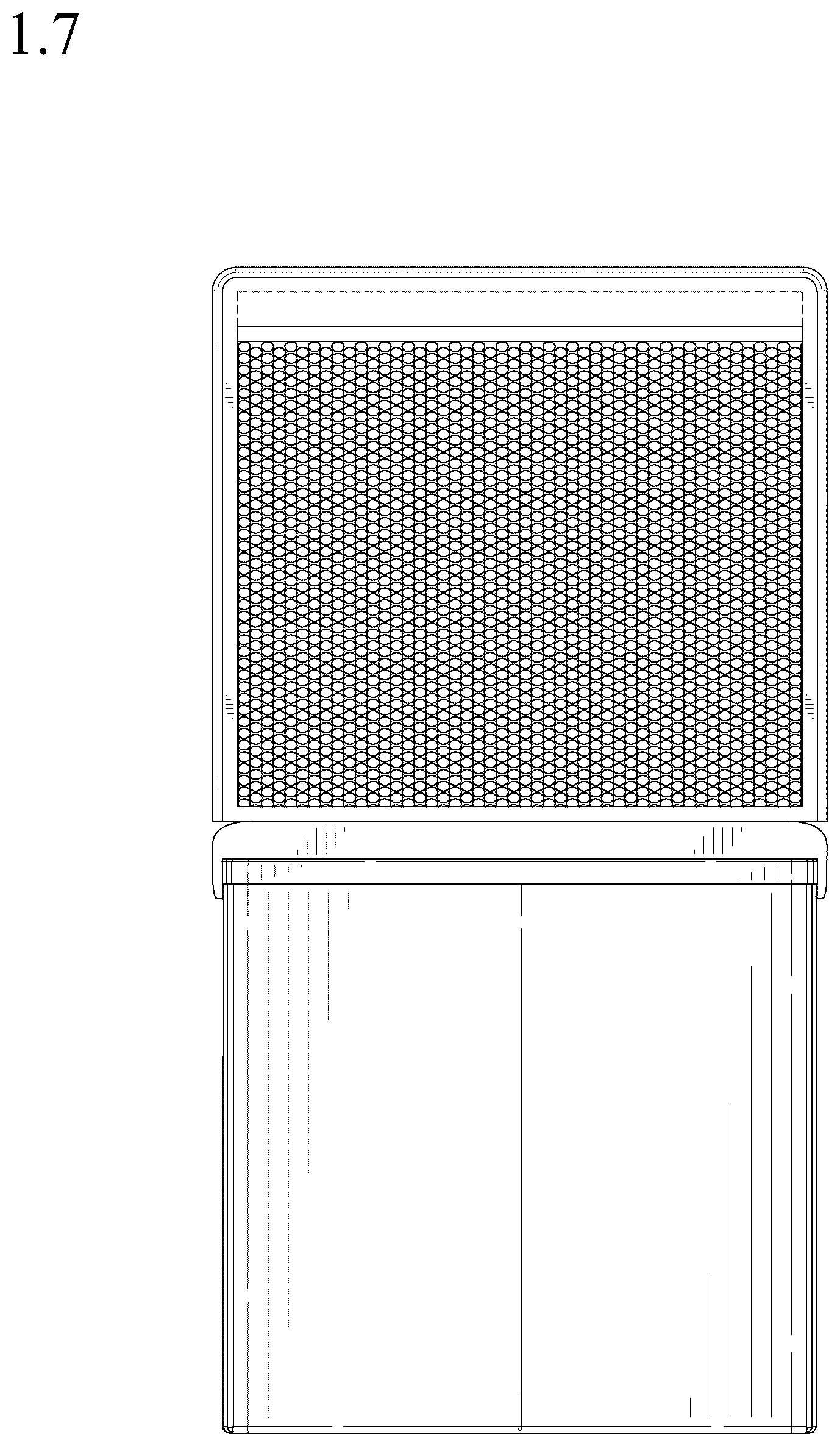 Patent USD1044170 Figure 7 – Cat litter box enclosure ottoman