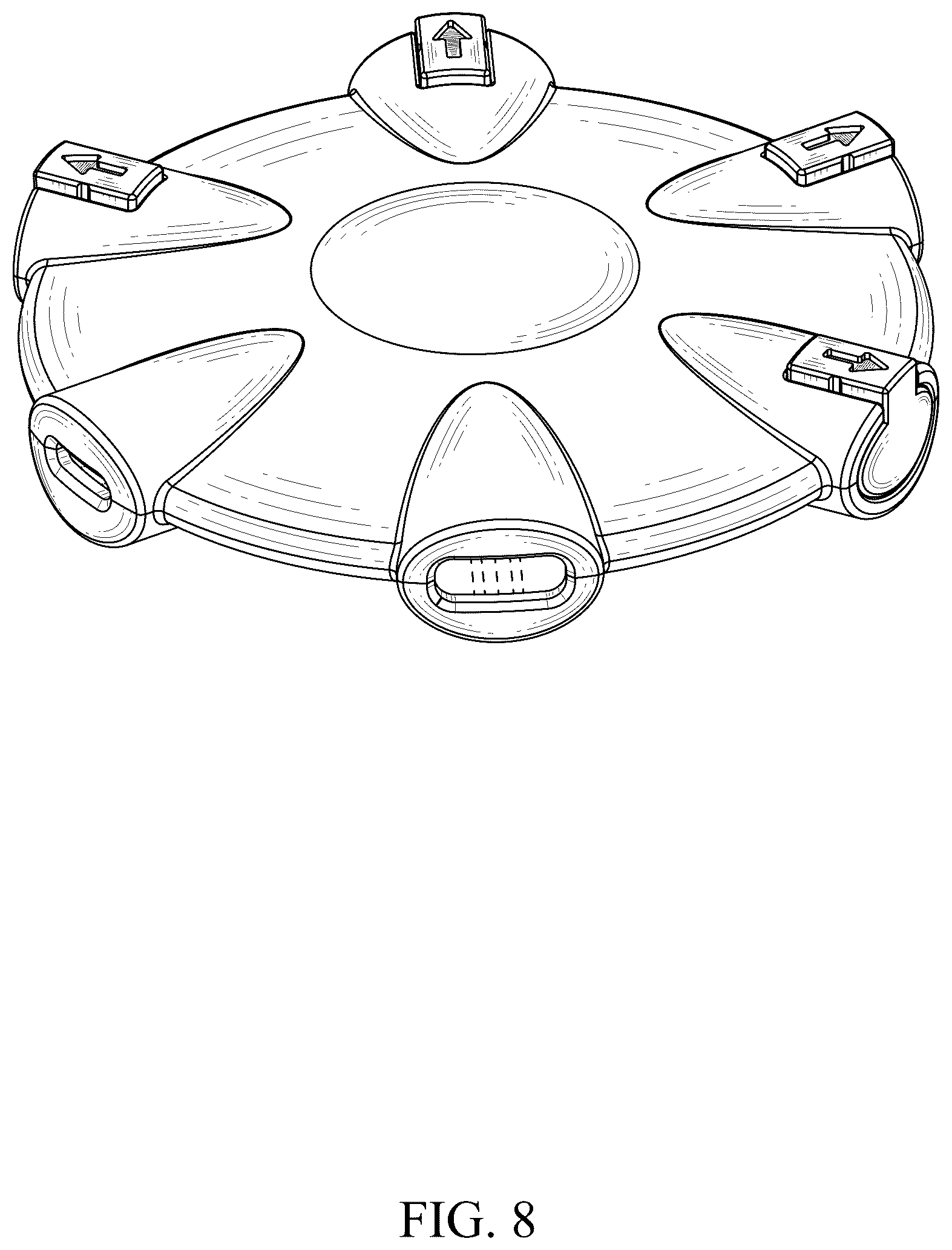 Patent USD1044173 Figure 8 – Cleaner