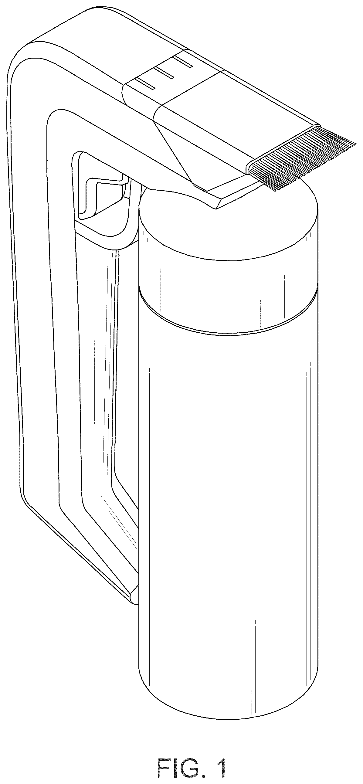 Patent USD1044177 Figure 1 – Shoe cleaning device
