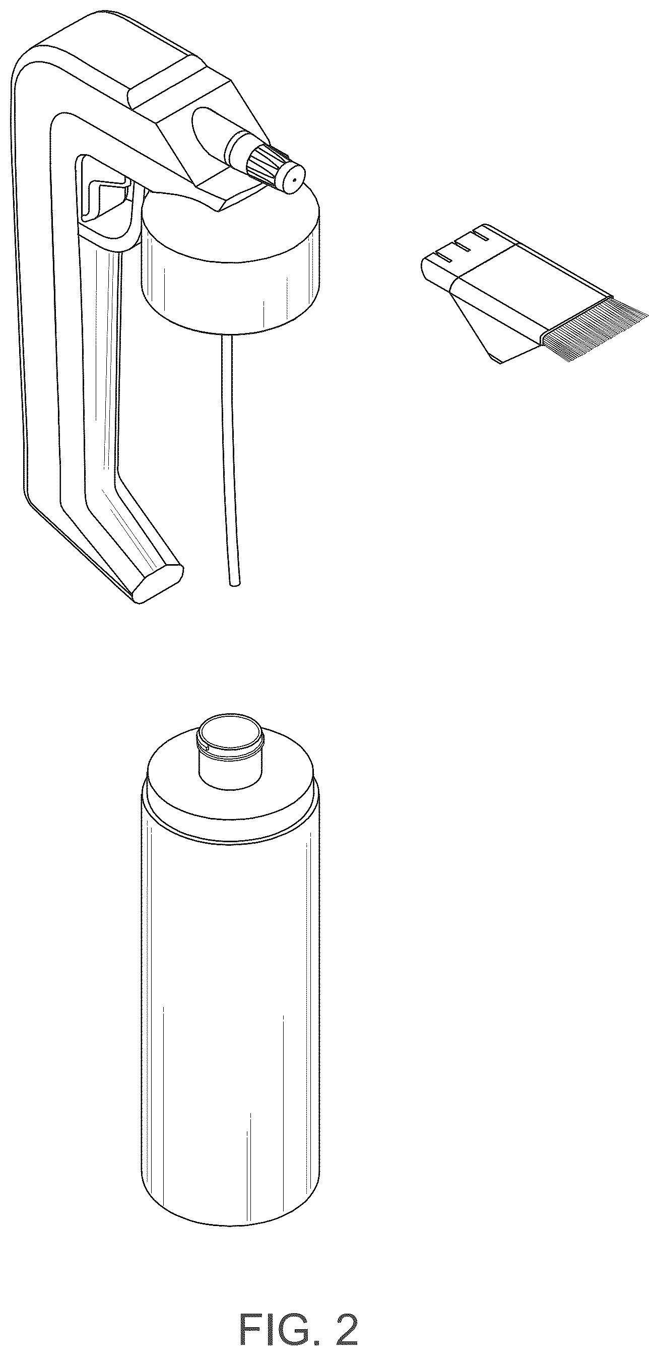 Patent USD1044177 Figure 2 – Shoe cleaning device