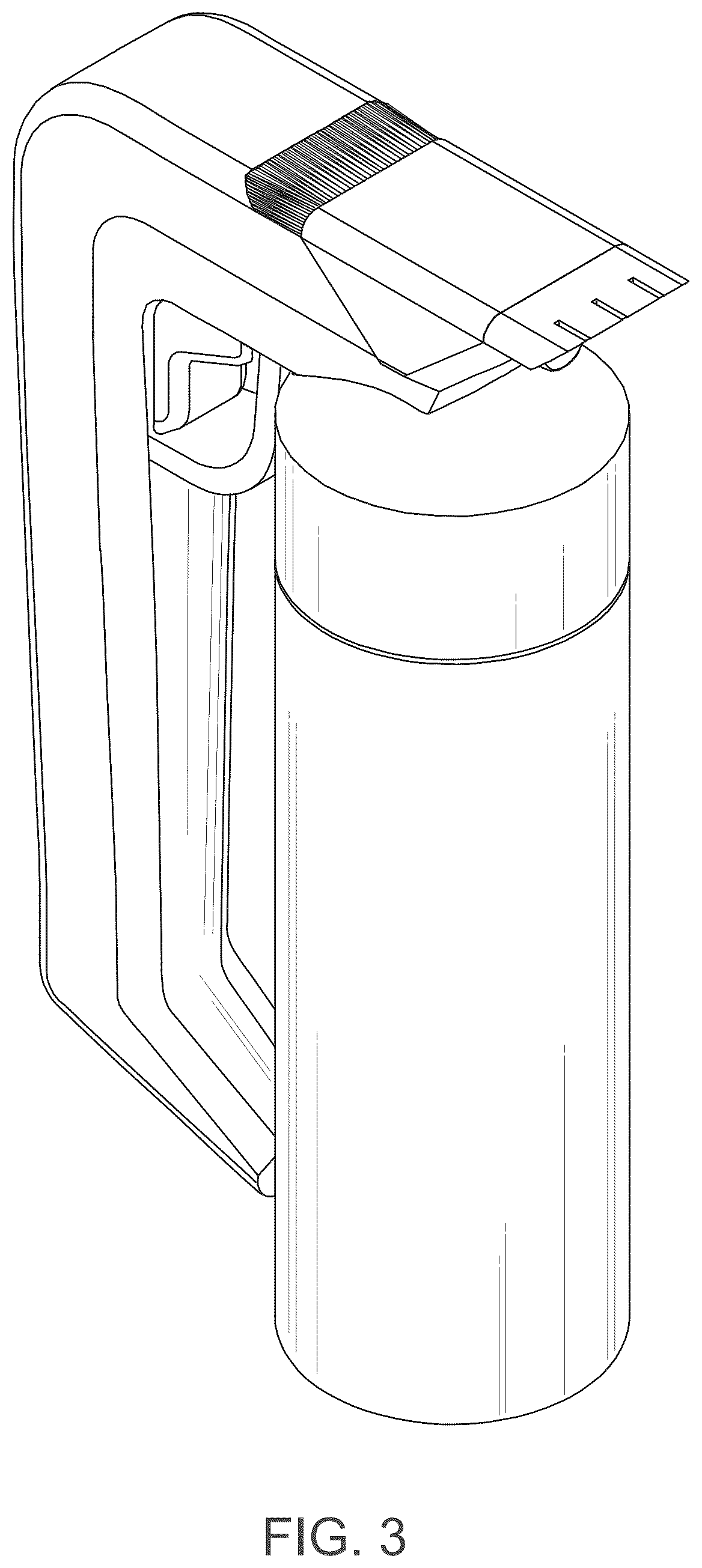 Patent USD1044177 Figure 3 – Shoe cleaning device