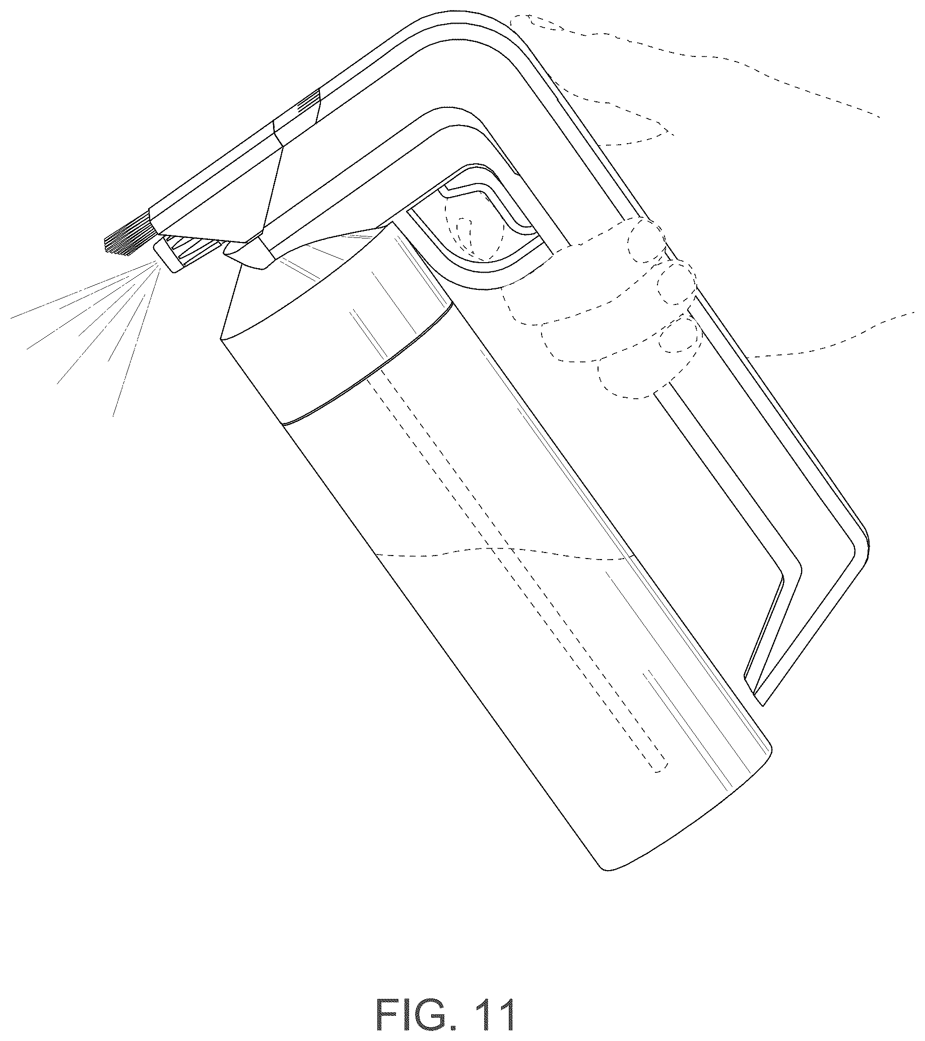 Patent USD1044177 Figure 11 – Shoe cleaning device